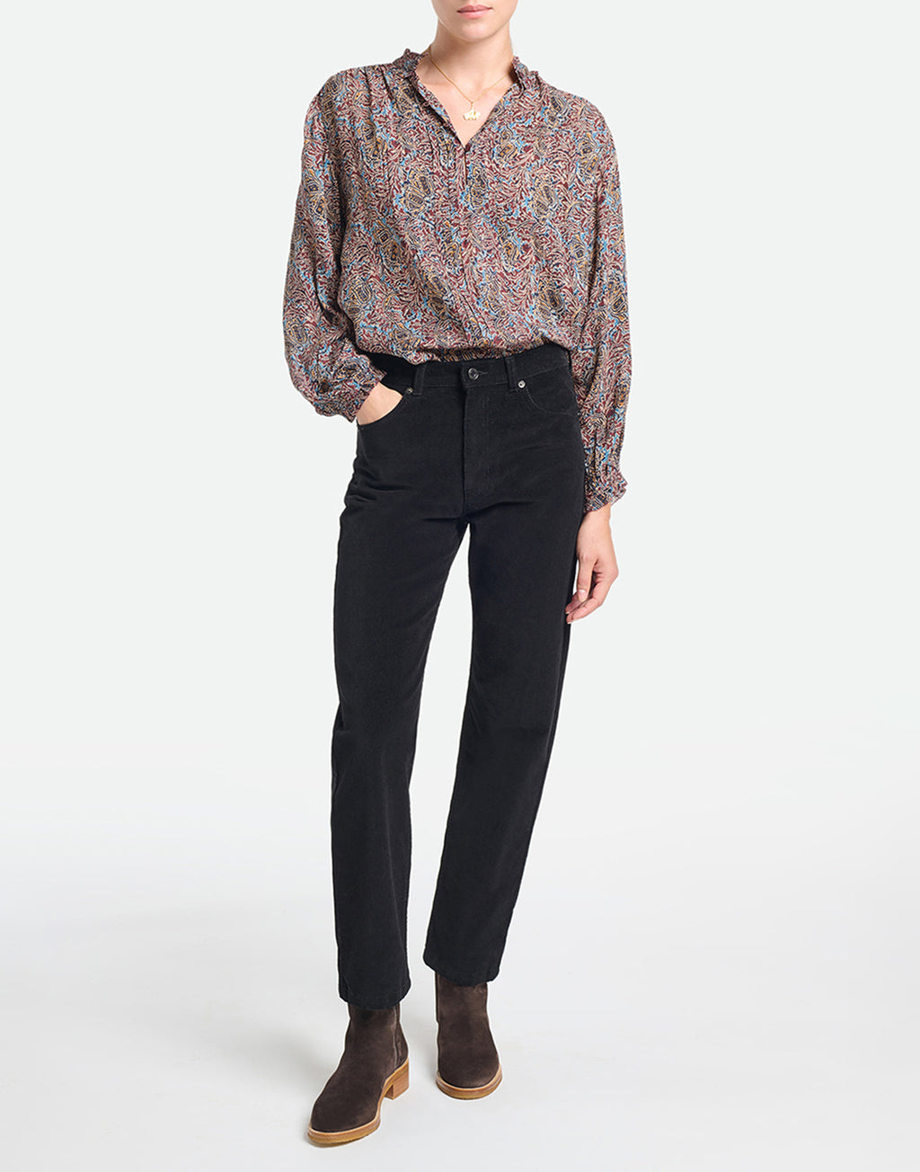 Timael corduroy trousers