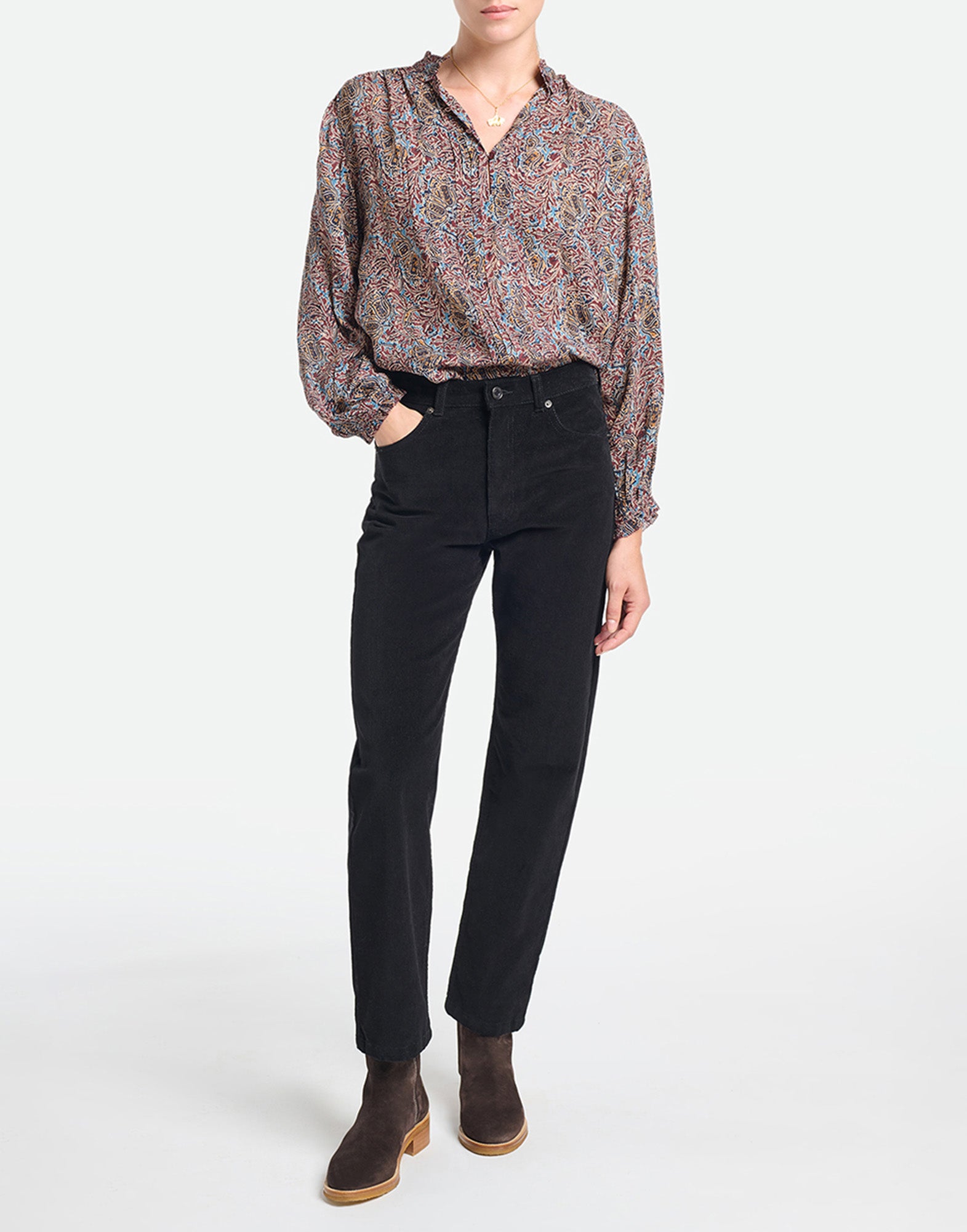 Timael corduroy trousers