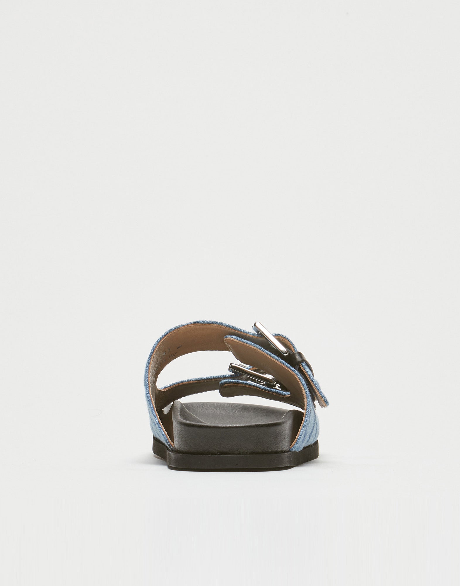 N°21 Sandali a Doppia Fascia in Denim