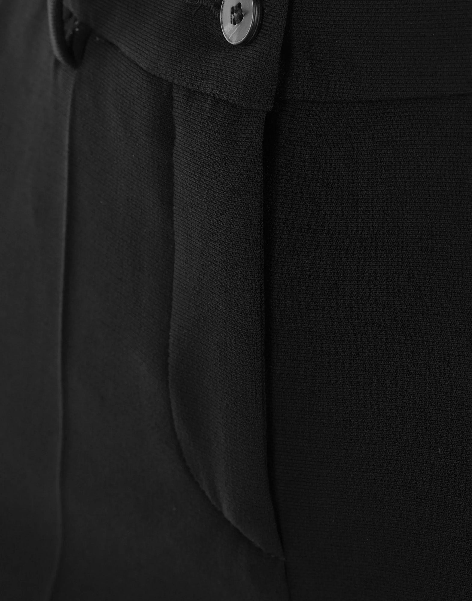 ALBERTO BIANI Pantalone a Trombetta in Tessuto Tecnico Stretch Neri