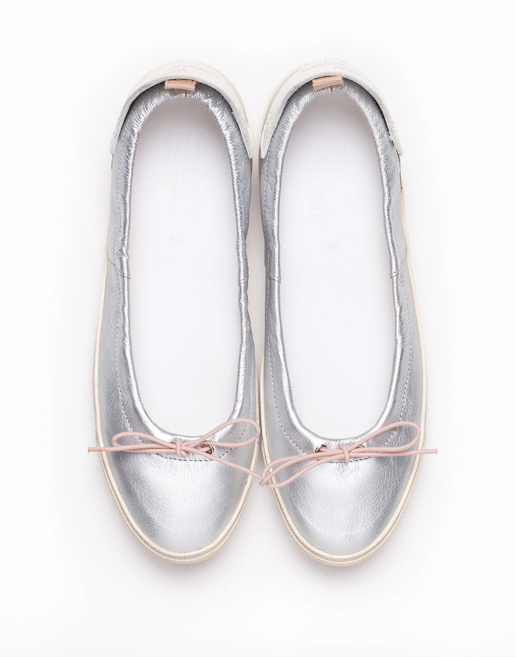 HIDNANDER Sneaker-Ballet Flat Amy Silver