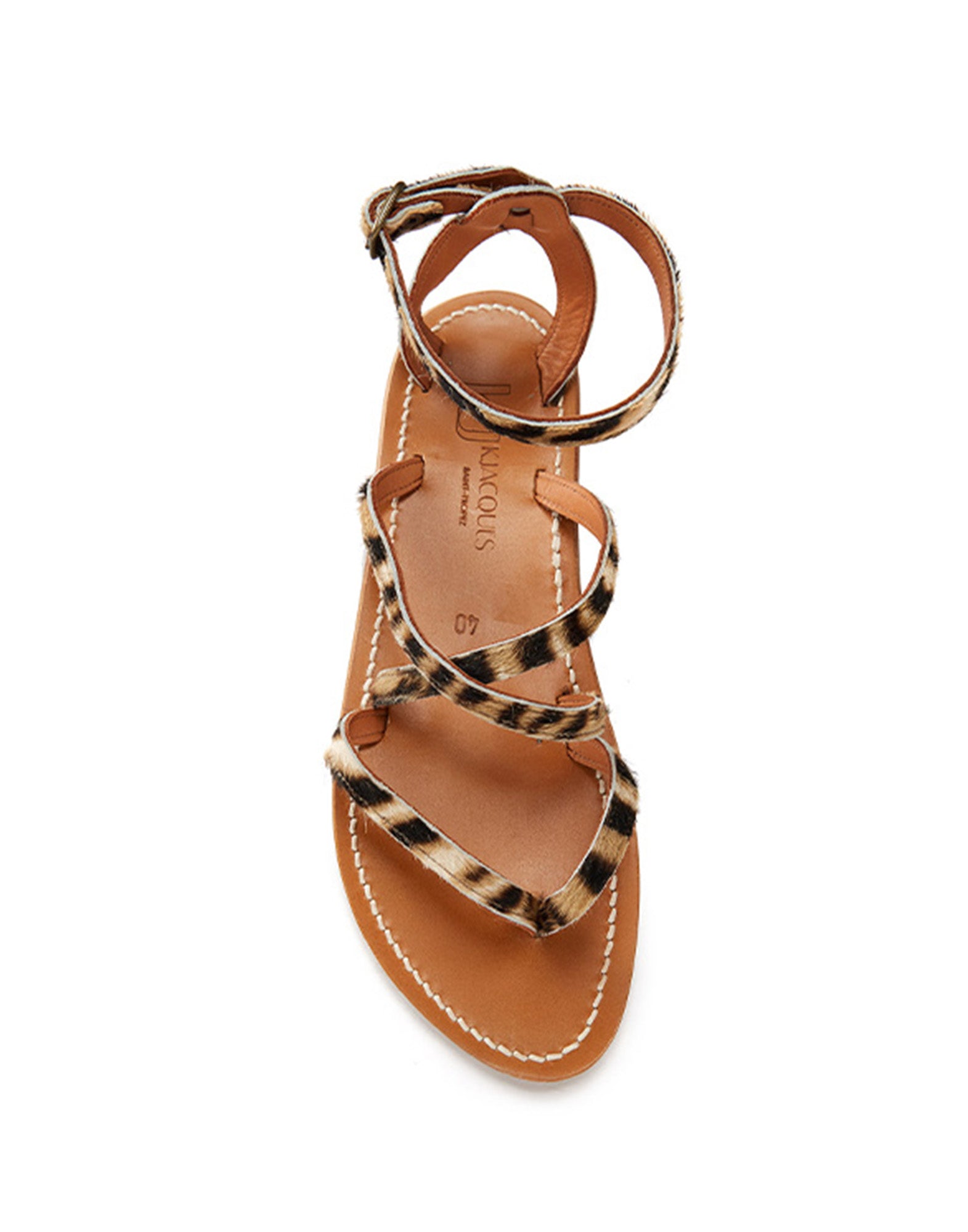 K.JACQUES Sandali Epicure in Cavallino Tigre