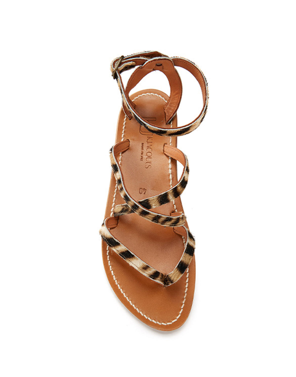 K.JACQUES Sandali Epicure in Cavallino Tigre