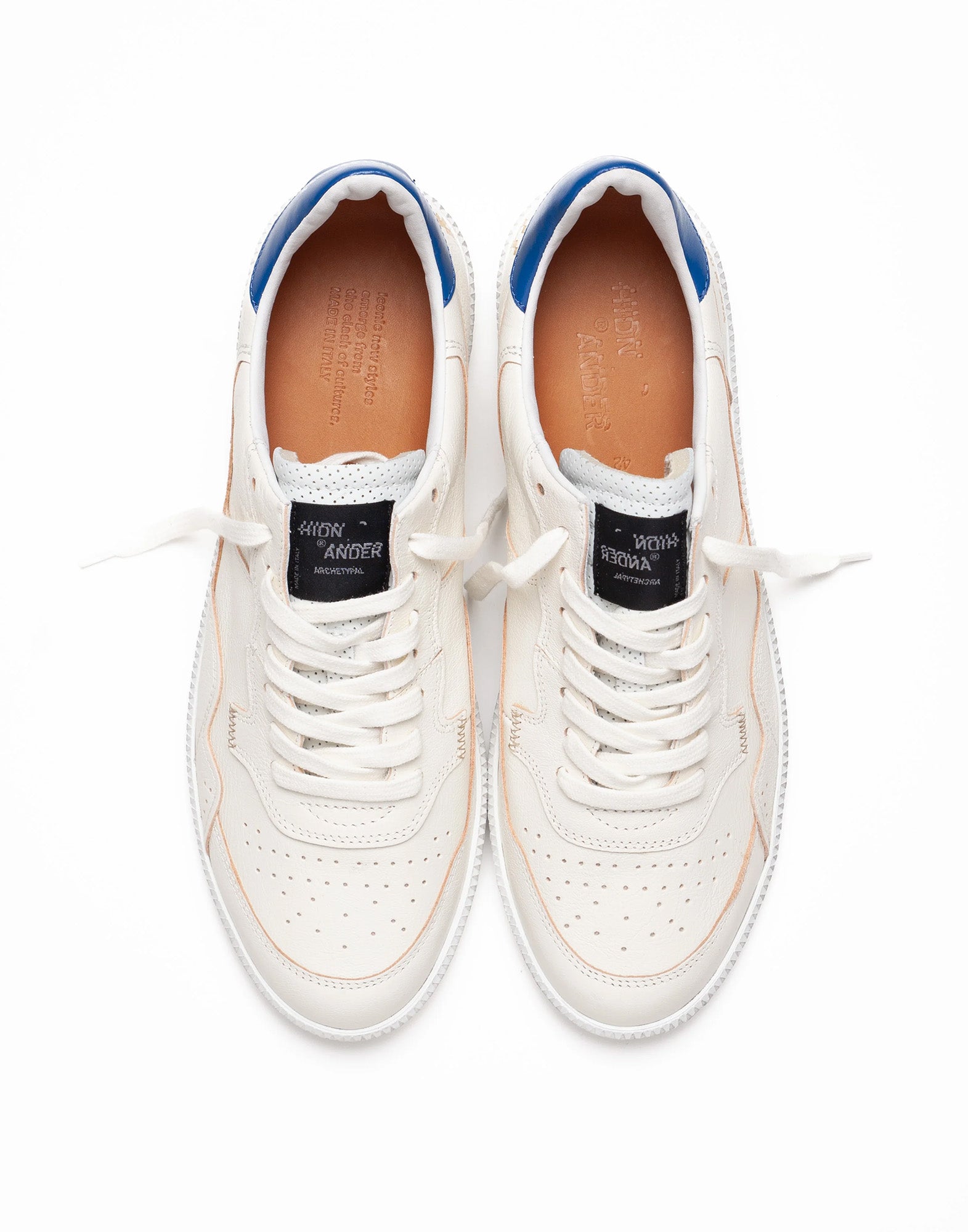 HIDNANDER Sneakers Mega T White/Blue