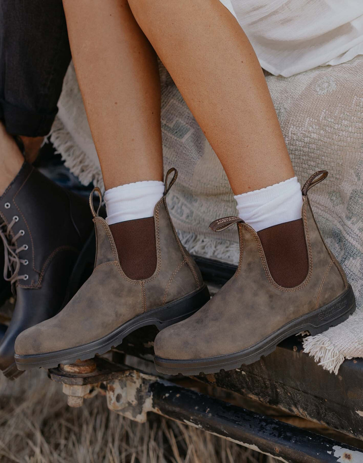 BLUNDSTONE 585 Classics Chelsea Boots Rustic Brown