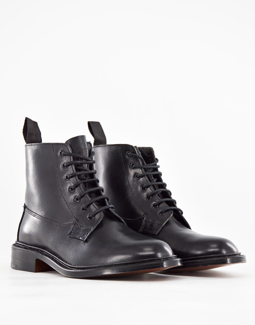 TRICKER'S Stivaletti Stringati 5677 Fondo Cuoio Black