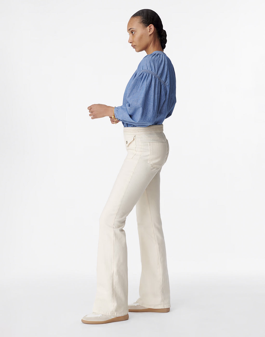 VANESSA BRUNO Jeans Nano Bootcut Naturel