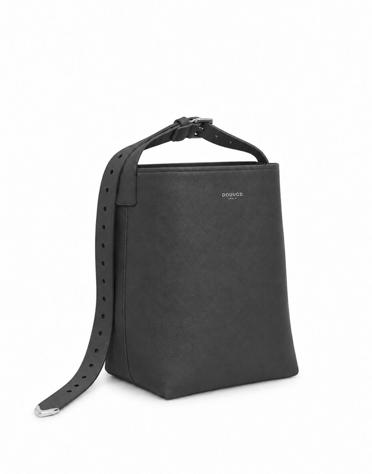 DOUUOD Sac-seau Tilla en cuir mousse noir