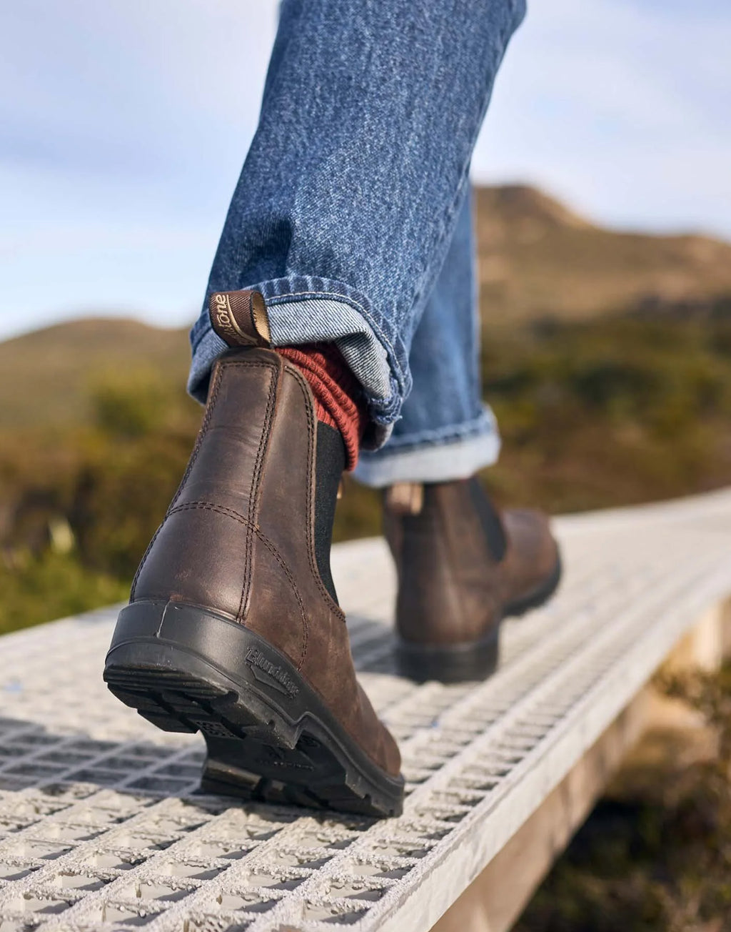 BLUNDSTONE 2340 Classics Chelsea Boots Marrone e Nero
