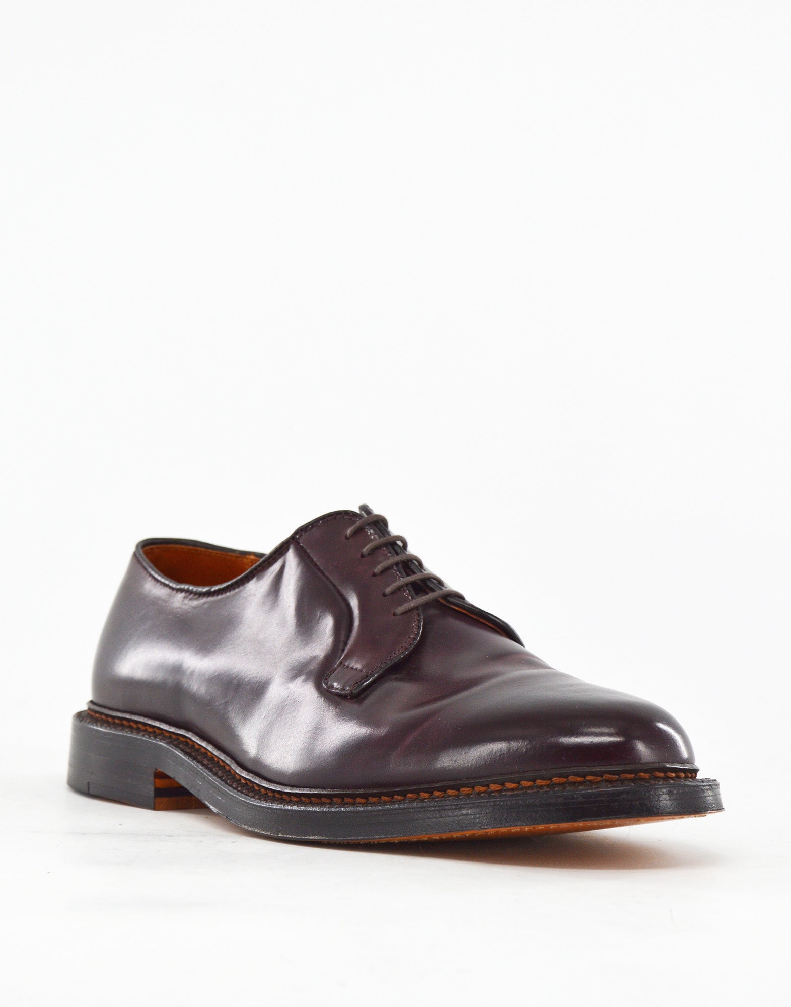 ALDEN Derby in Pelle di Cavallo Bordeaux