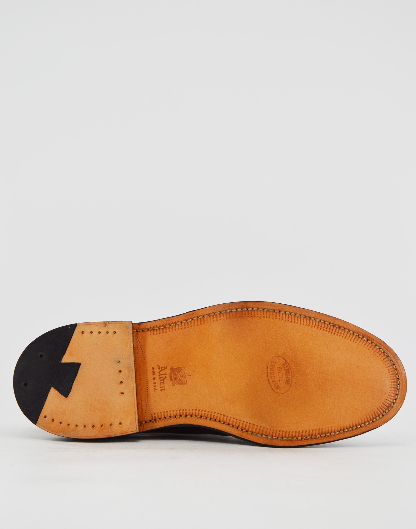 ALDEN Derby in Pelle di Cavallo Bordeaux