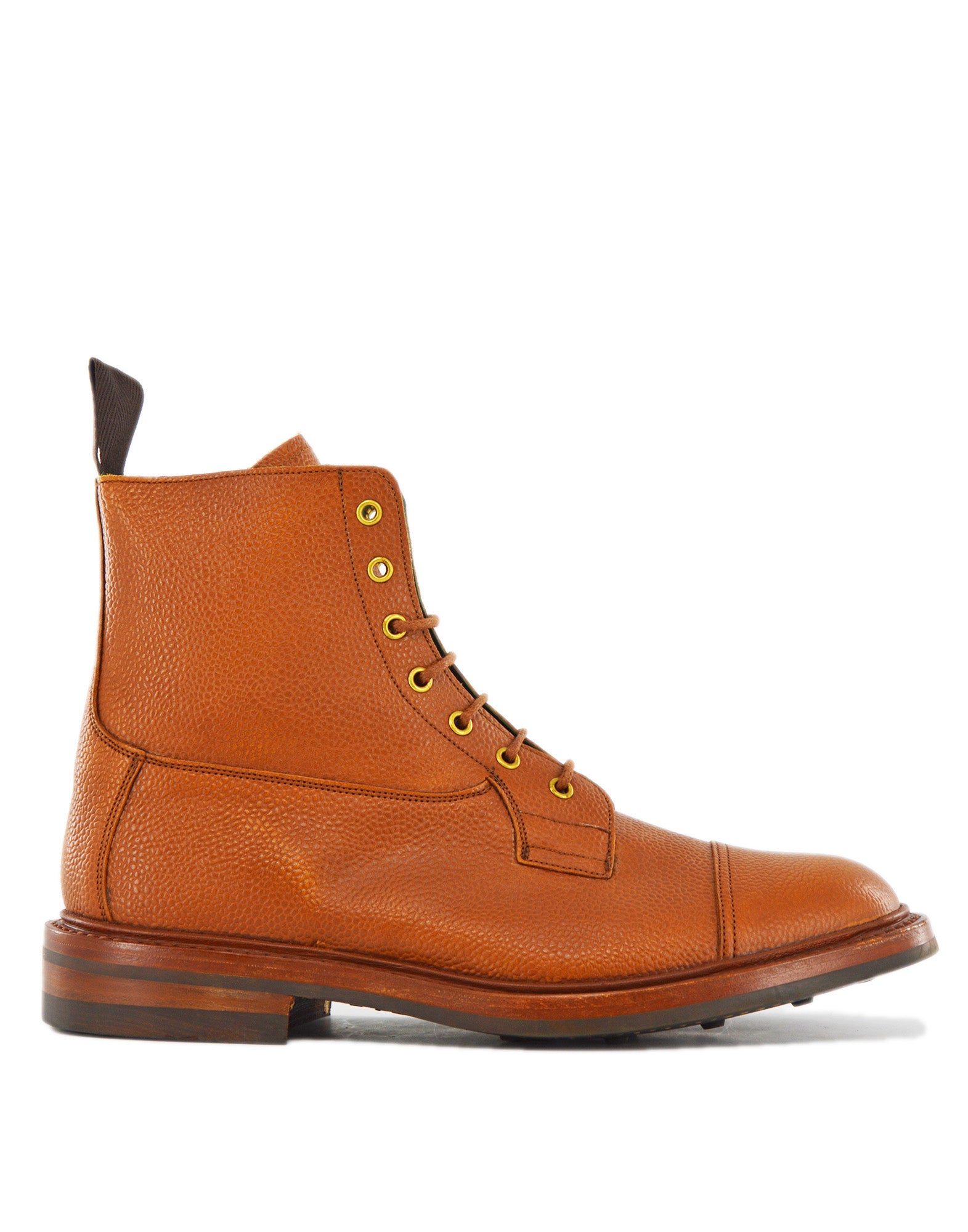 TRICKER'S Allan Toe Cap Boot Fondo Dainite Scotch Grain