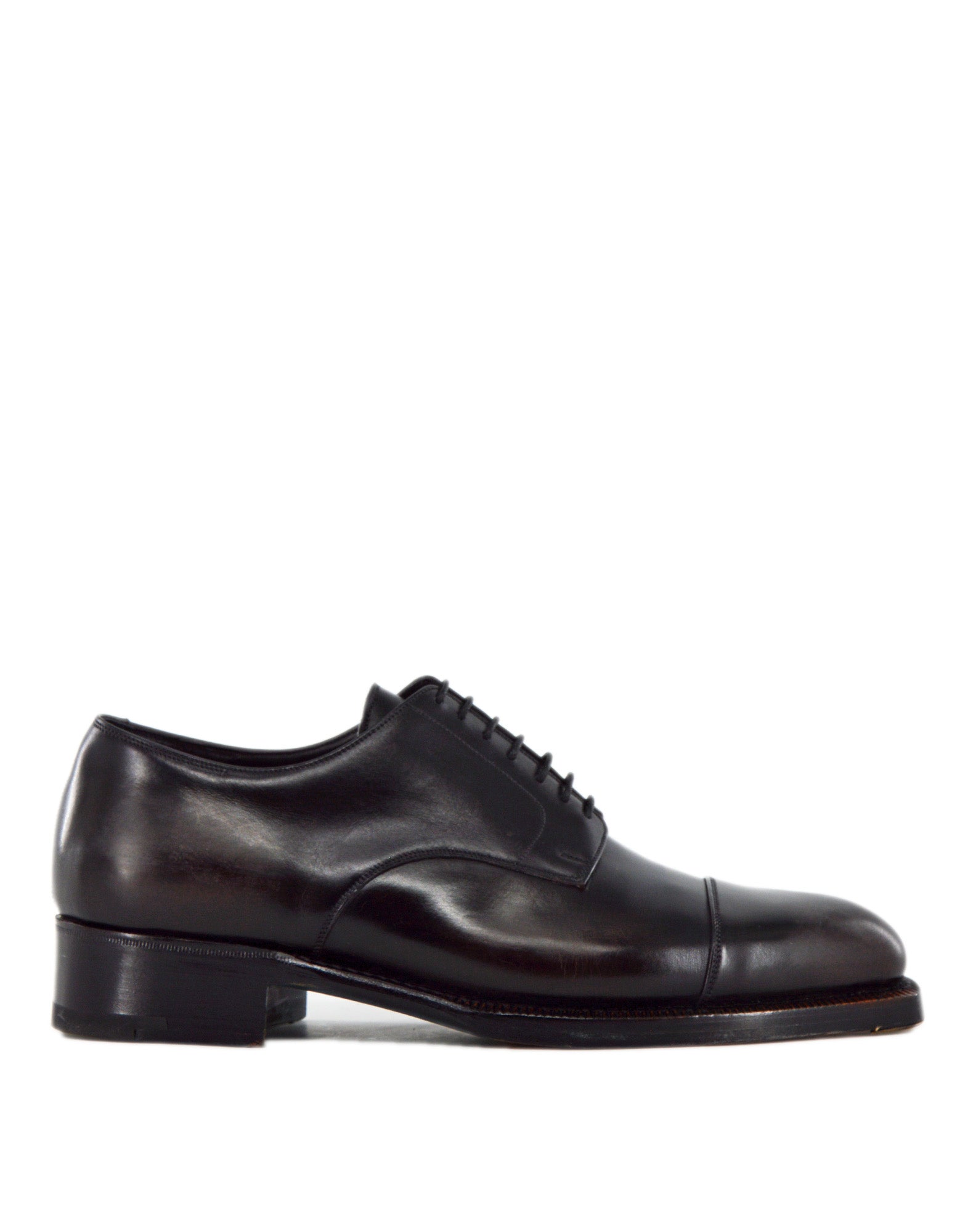 ZINTALA Derby Amleto in Pelle Nera