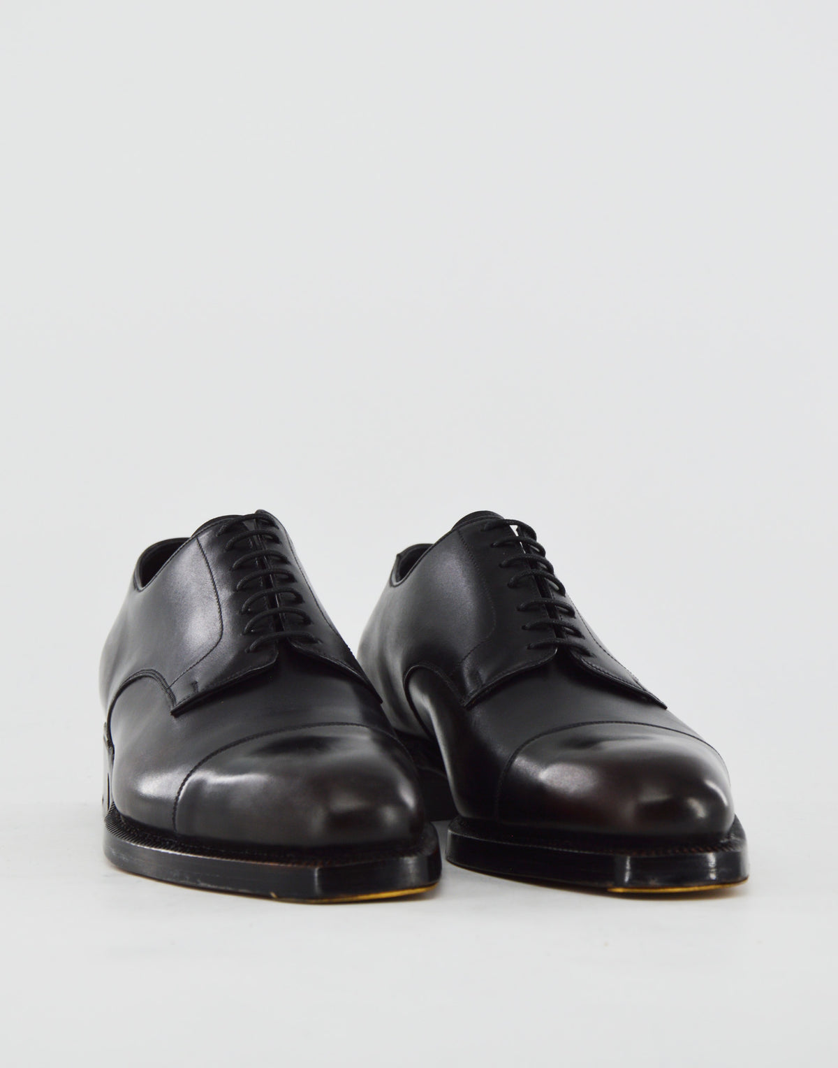 ZINTALA Derby Amleto in Pelle Nera