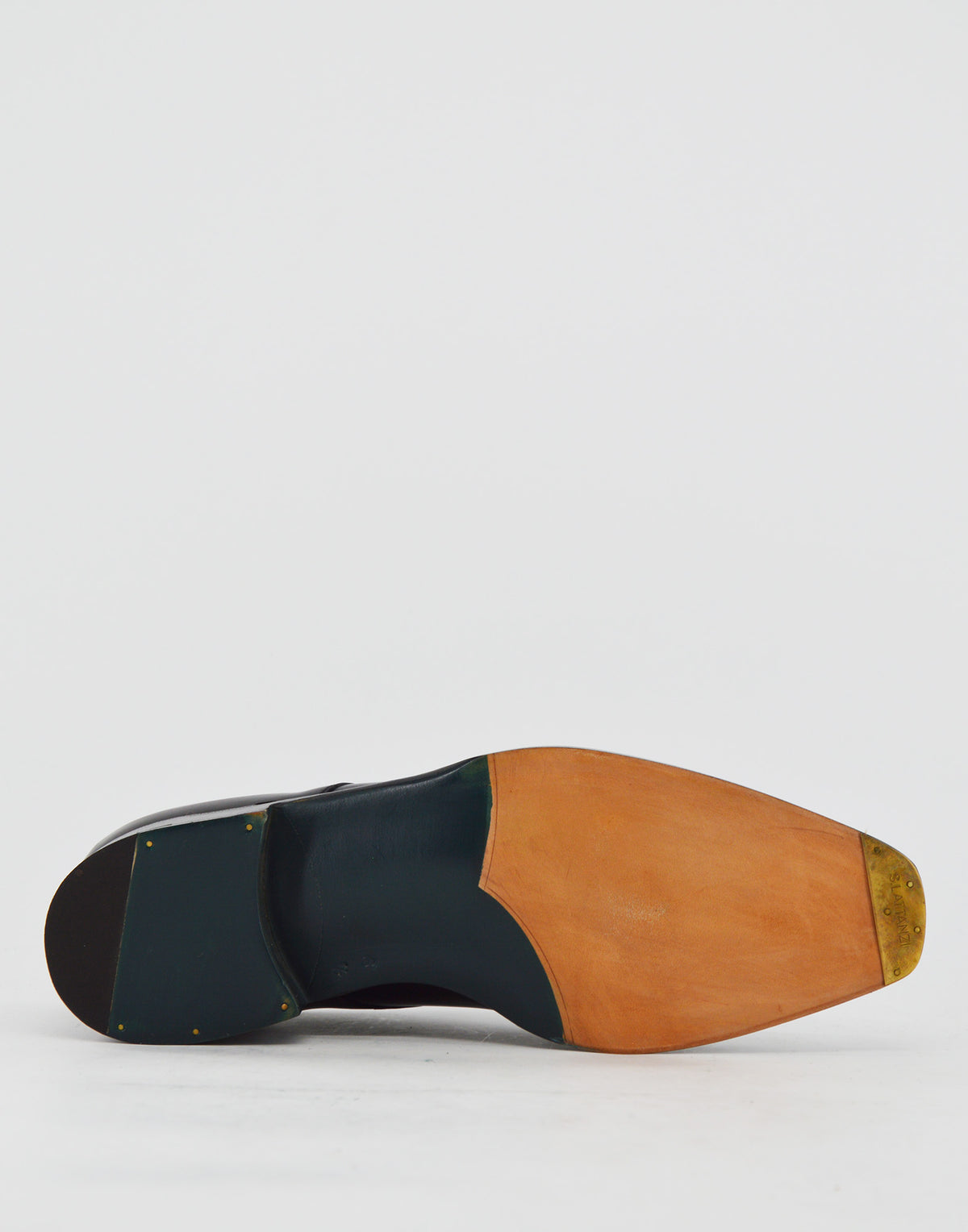 ZINTALA Derby Amleto in Pelle Nera
