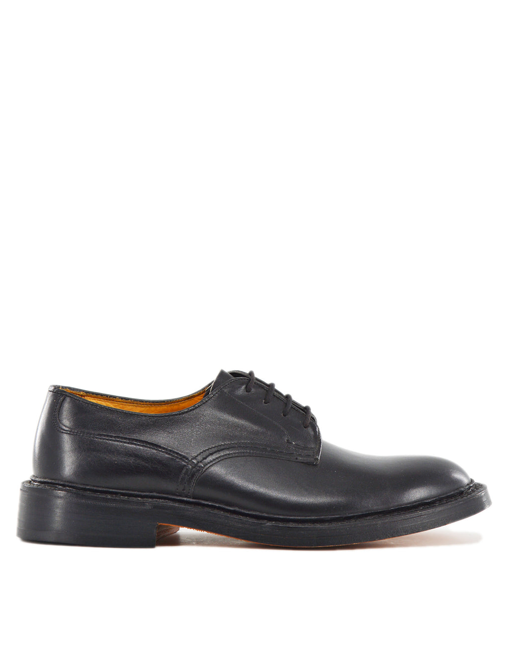 TRICKER'S Derby Andrew in Pelle Fondo Cuoio Black