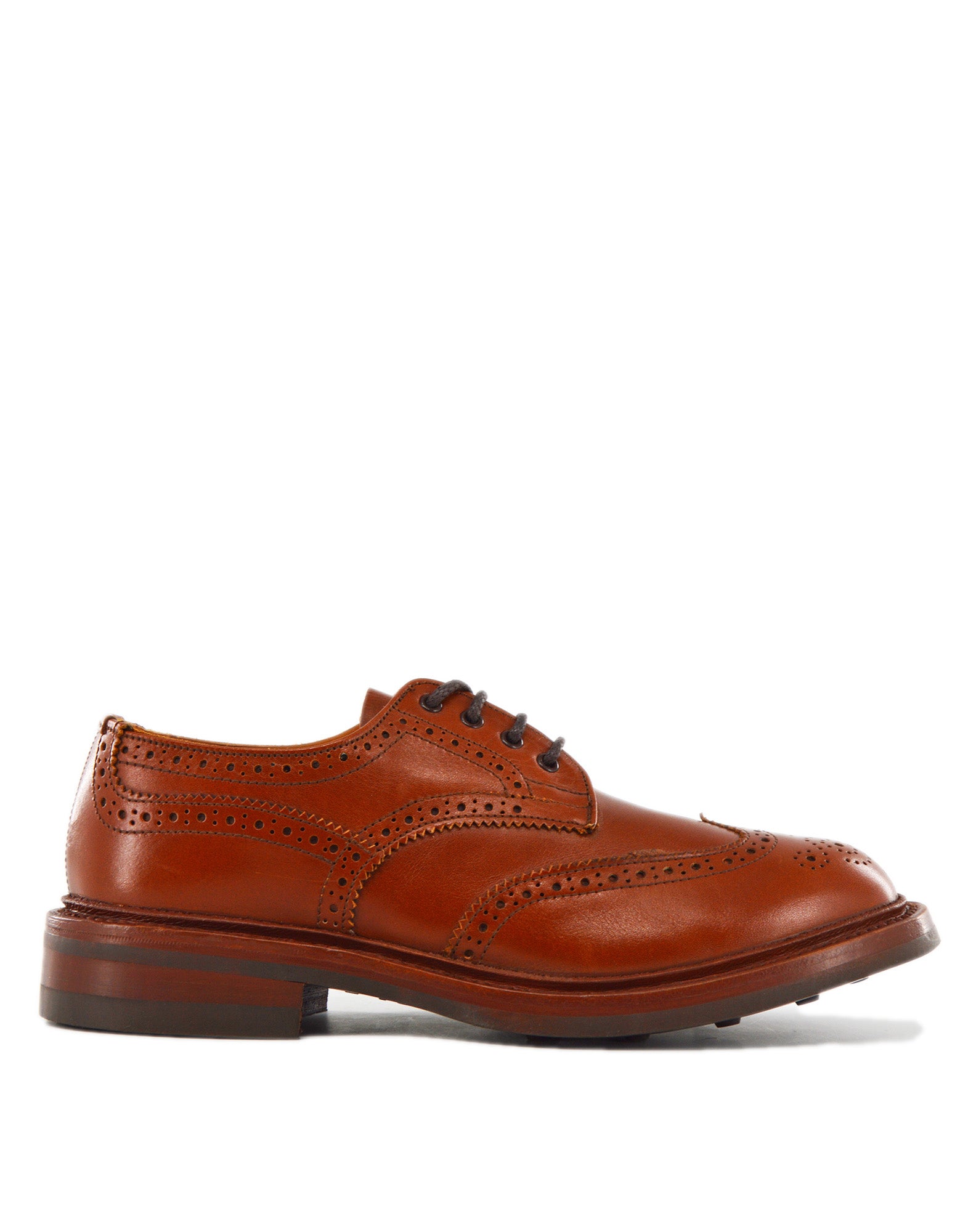 TRICKER'S Anne Brogue Country Shoe Fondo Dainite Marron Antique