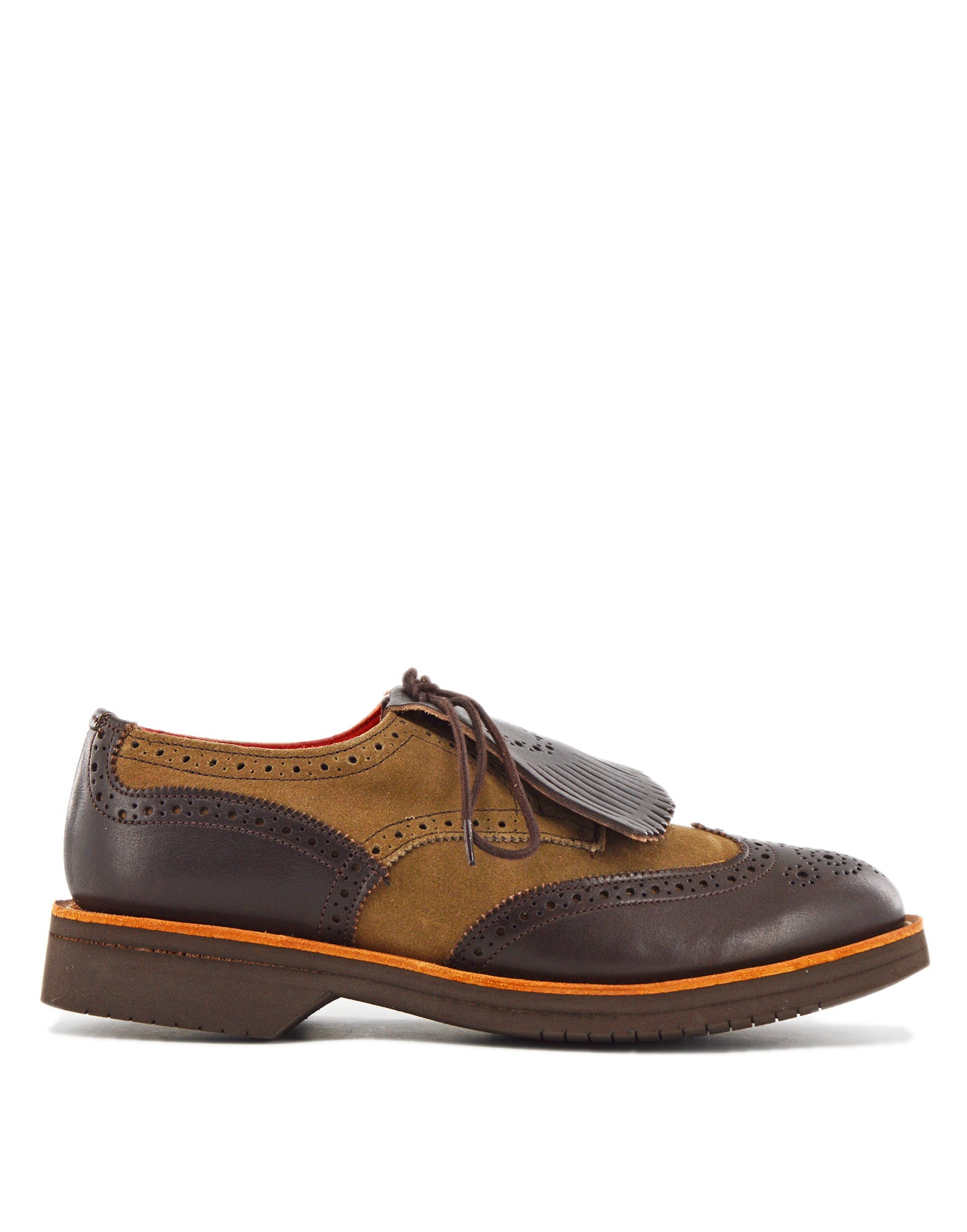 TRICKER'S Anne Brogue Country Shoe Fondo Gomma Two Tone