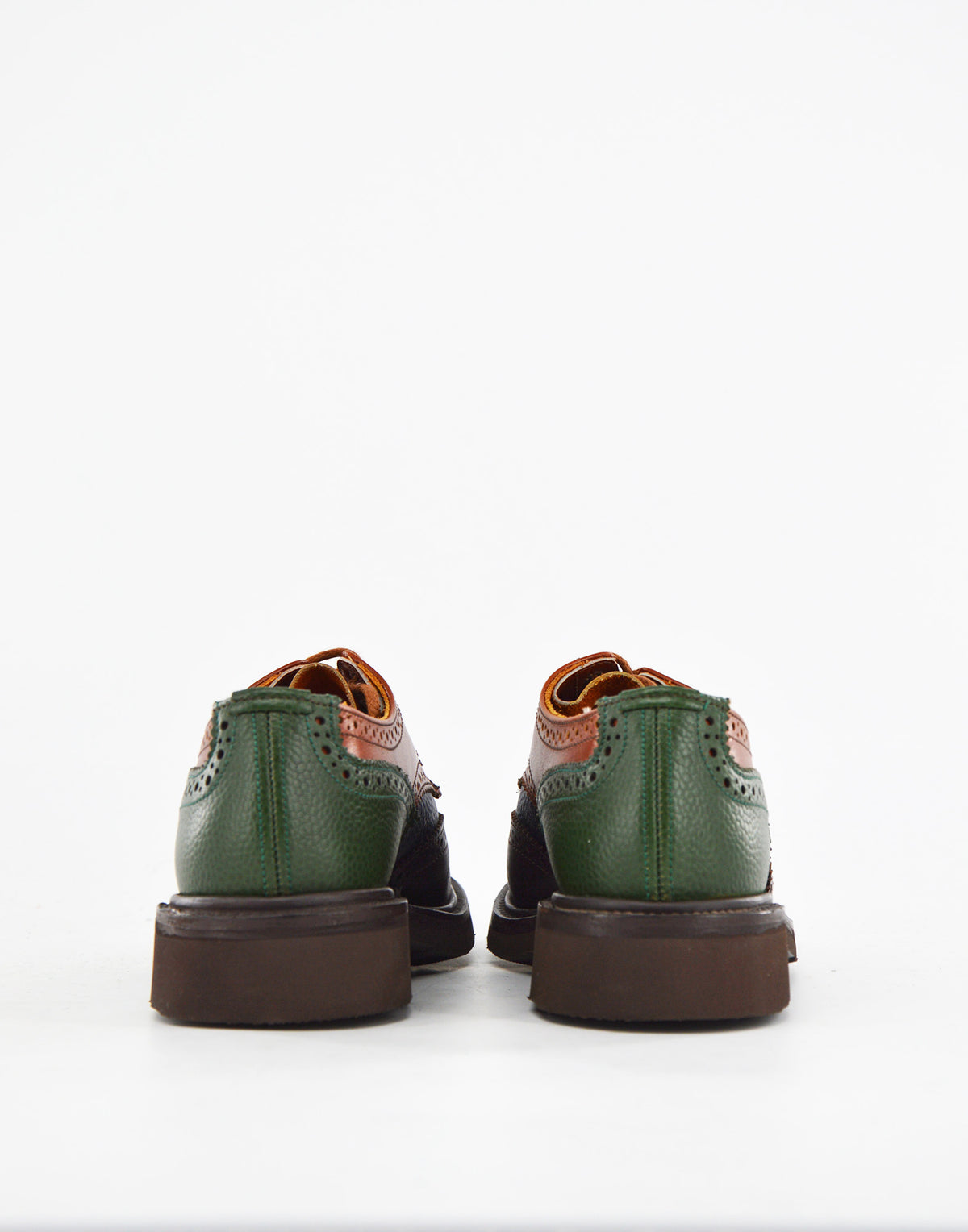 TRICKER'S Anne Brogue Country Shoe Fondo Vibram Multi Tone