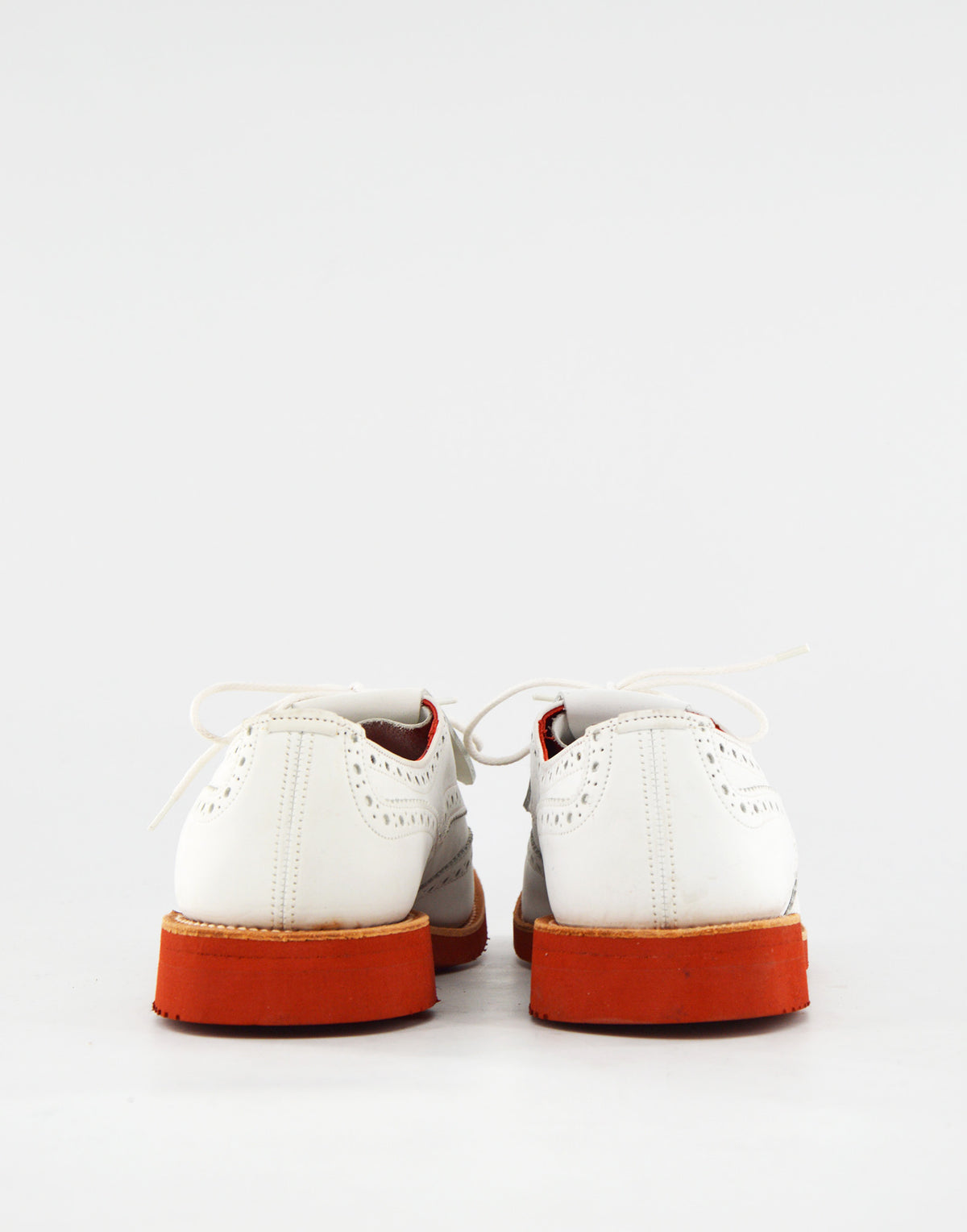 TRICKER'S Bourton Country Shoe con Frangia Fondo Vibram Off White