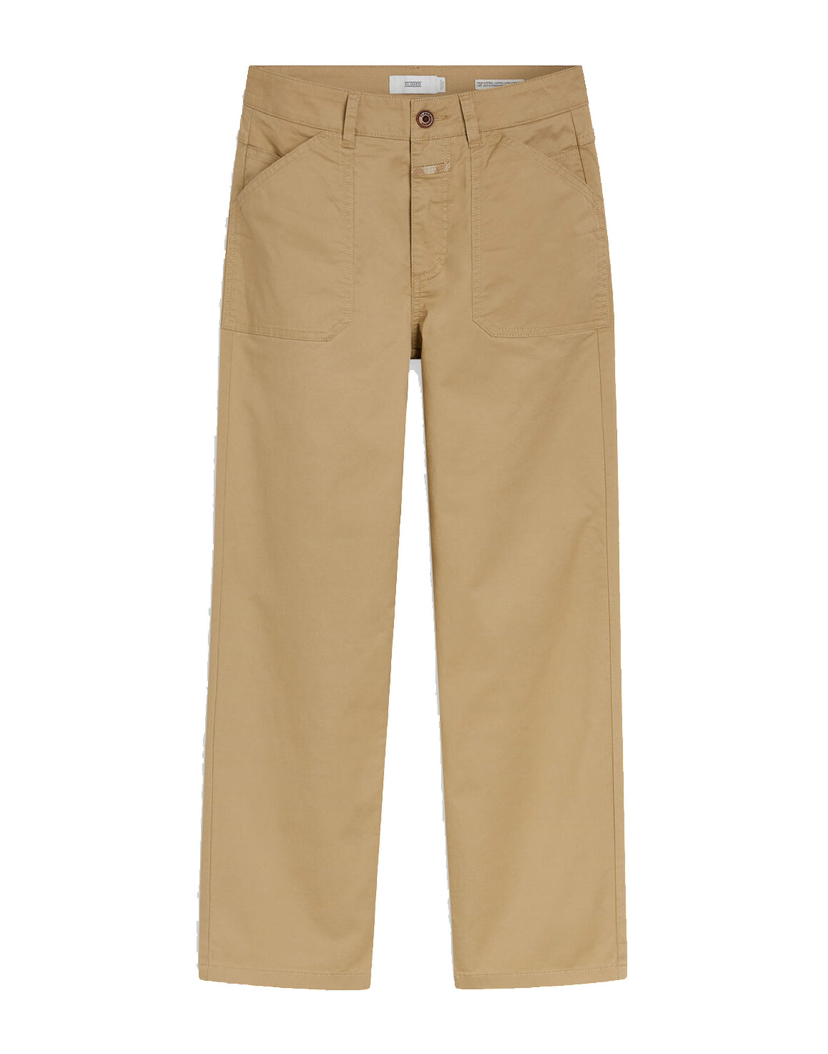 PANTALON Abe en coton Dried Teak CLOSED