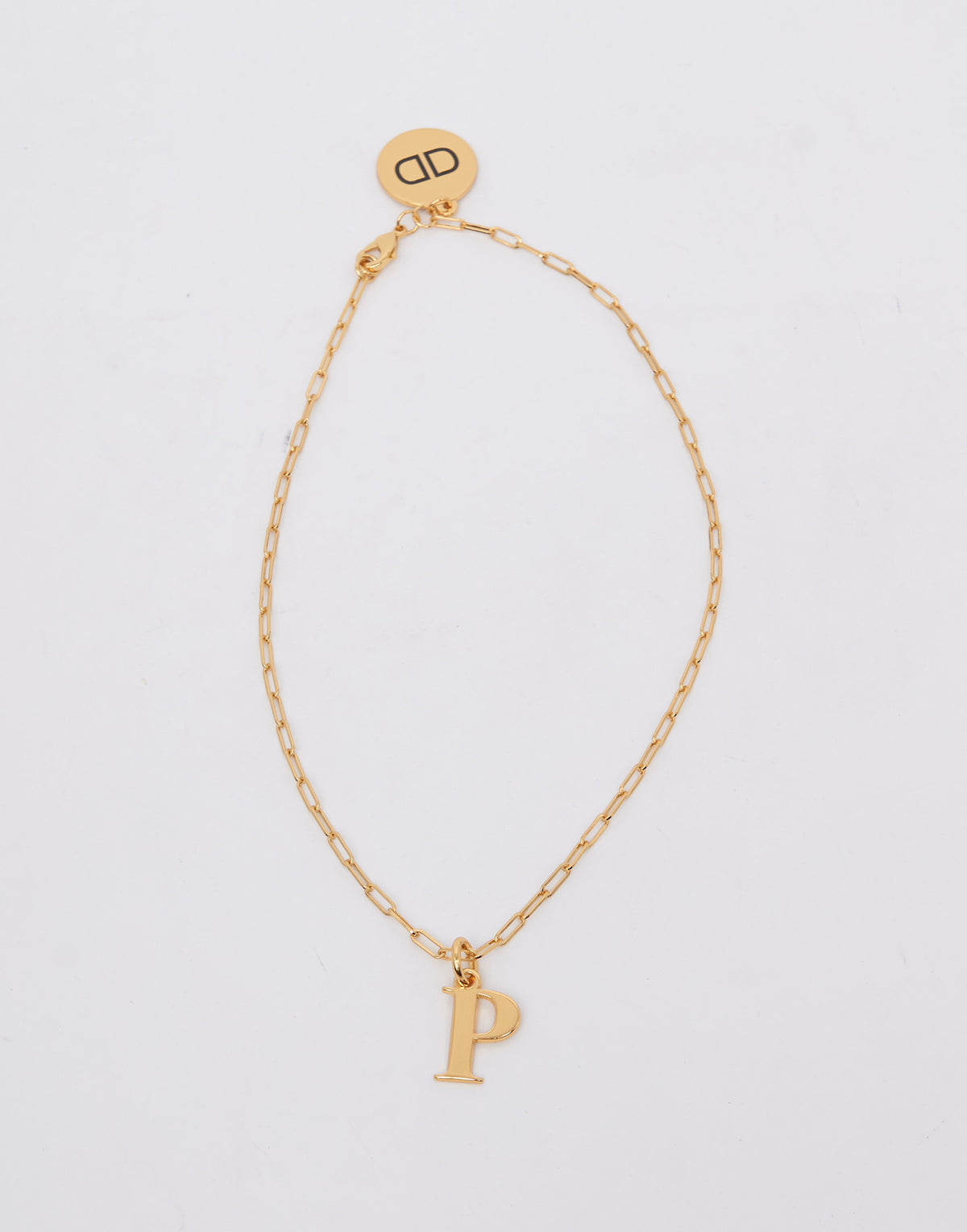 DOUUOD Collier avec Lettre Personnalisée Petite