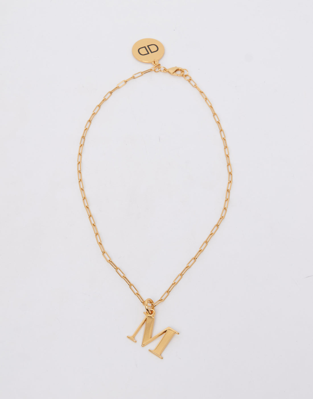 DOUUOD Collana con Lettera Personalizzata Piccola