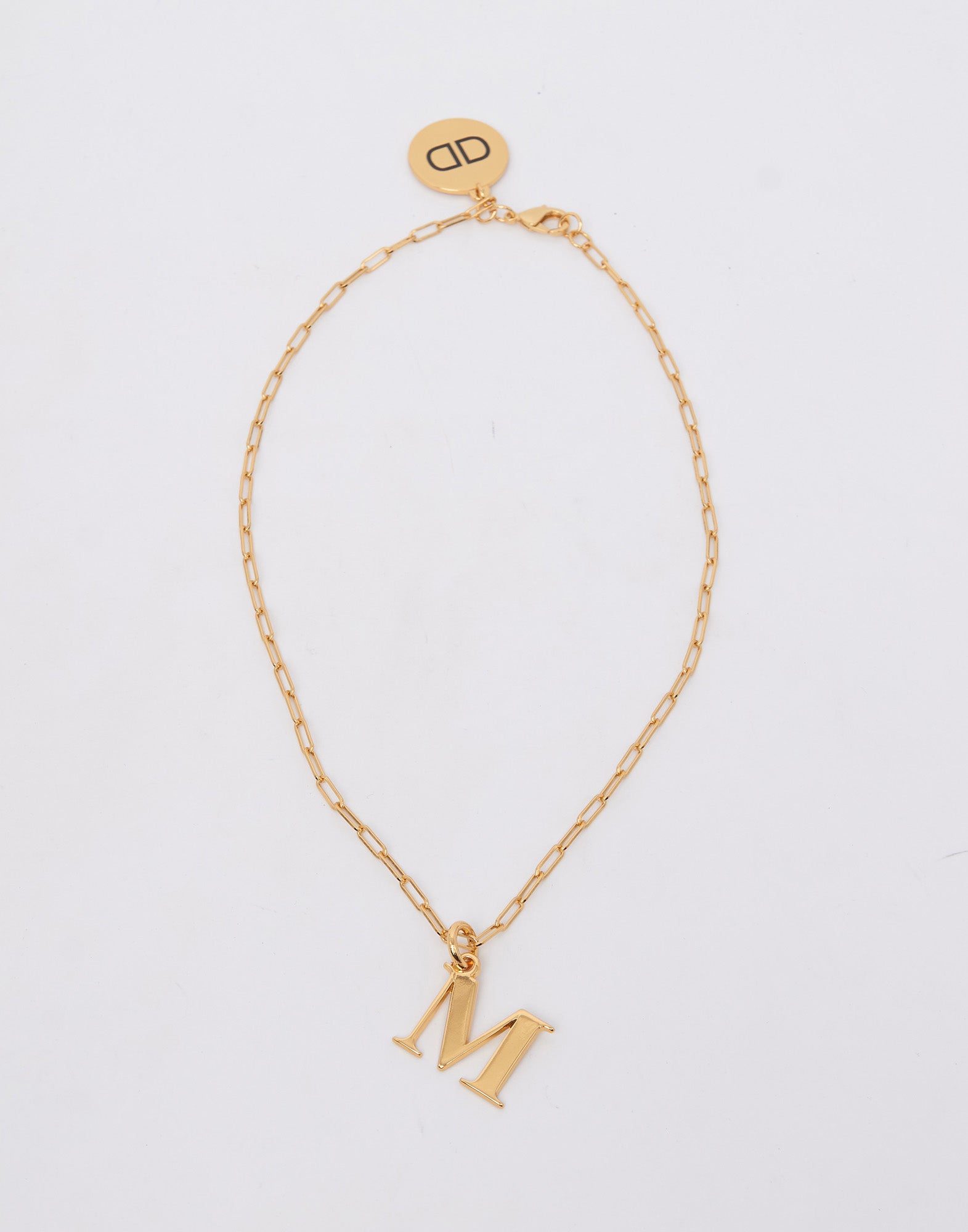 DOUUOD Collana con Lettera Personalizzata Piccola