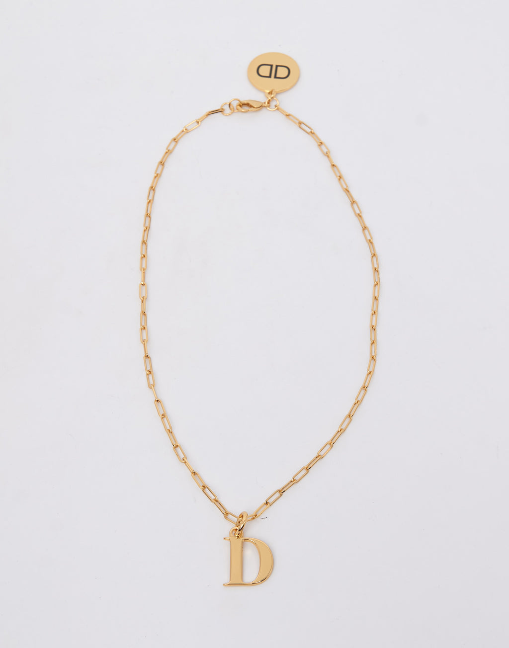 DOUUOD Collana con Lettera Personalizzata Piccola