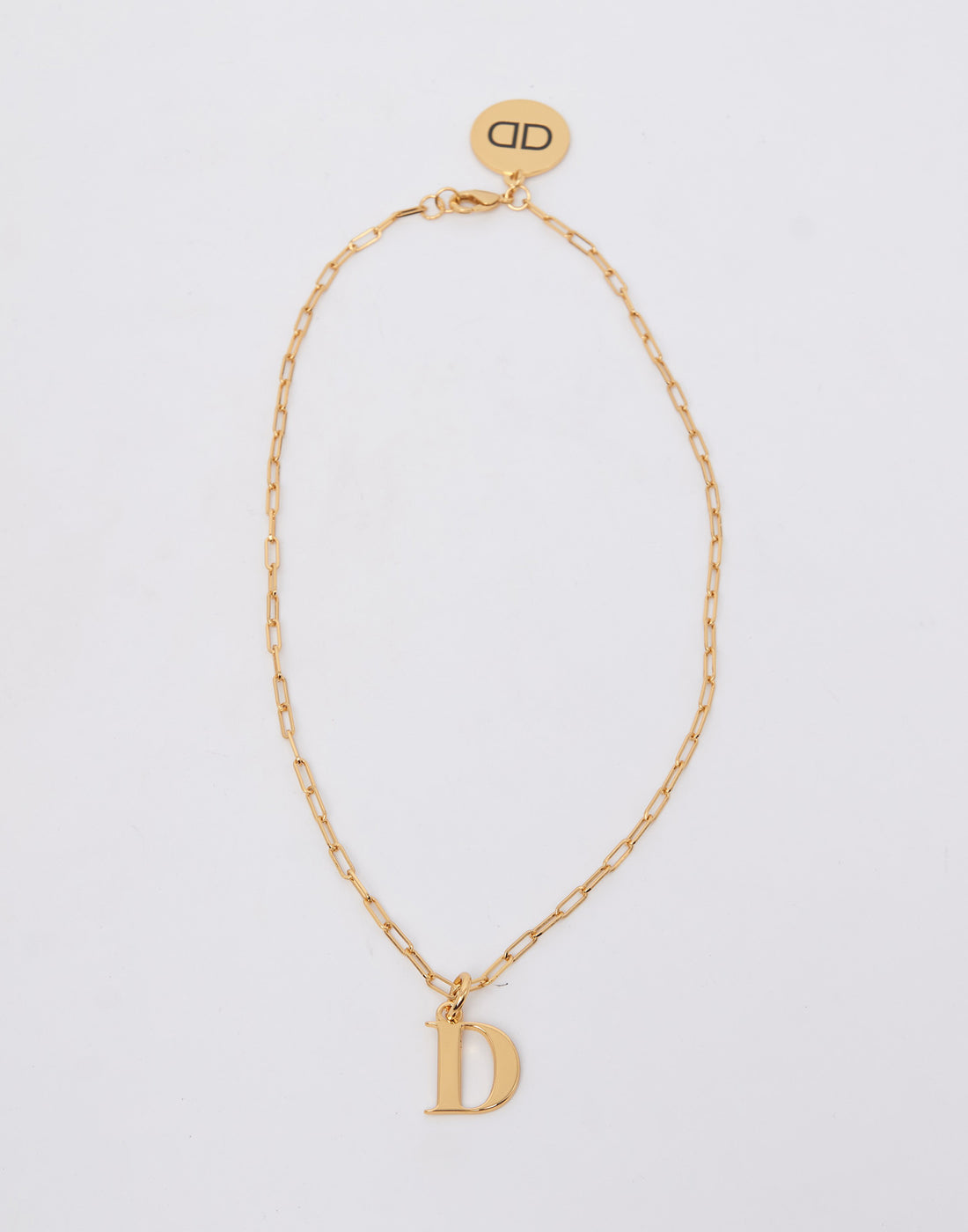 DOUUOD Collana con Lettera Personalizzata Piccola