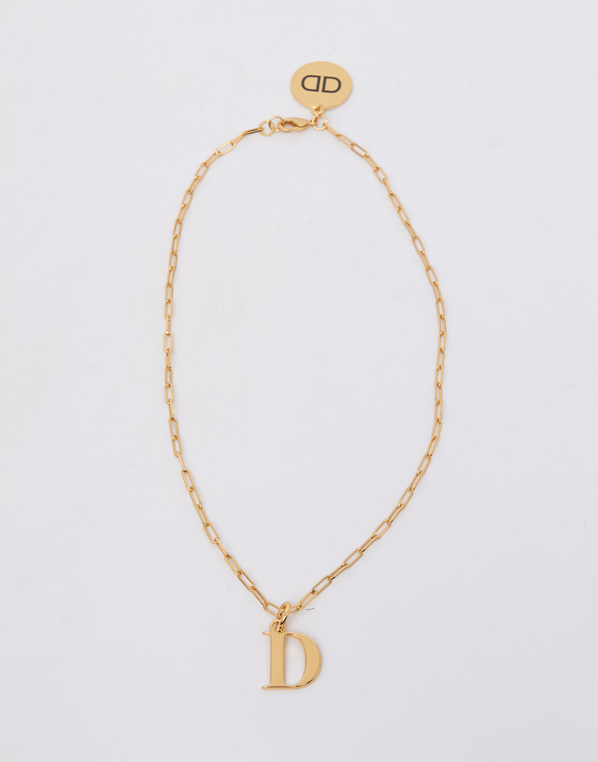 DOUUOD Collana con Lettera Personalizzata Piccola