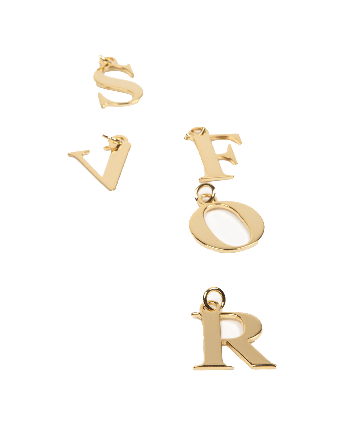 DOUUOD Collana con Lettera Personalizzata Grande