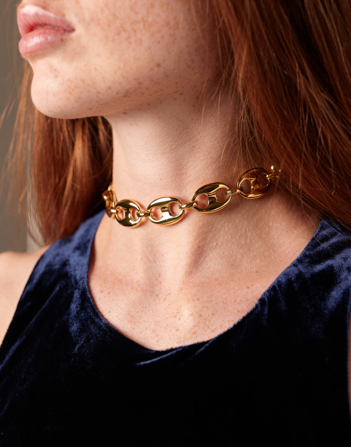 DOUUOD Collana Girocollo in Maglia Marinara