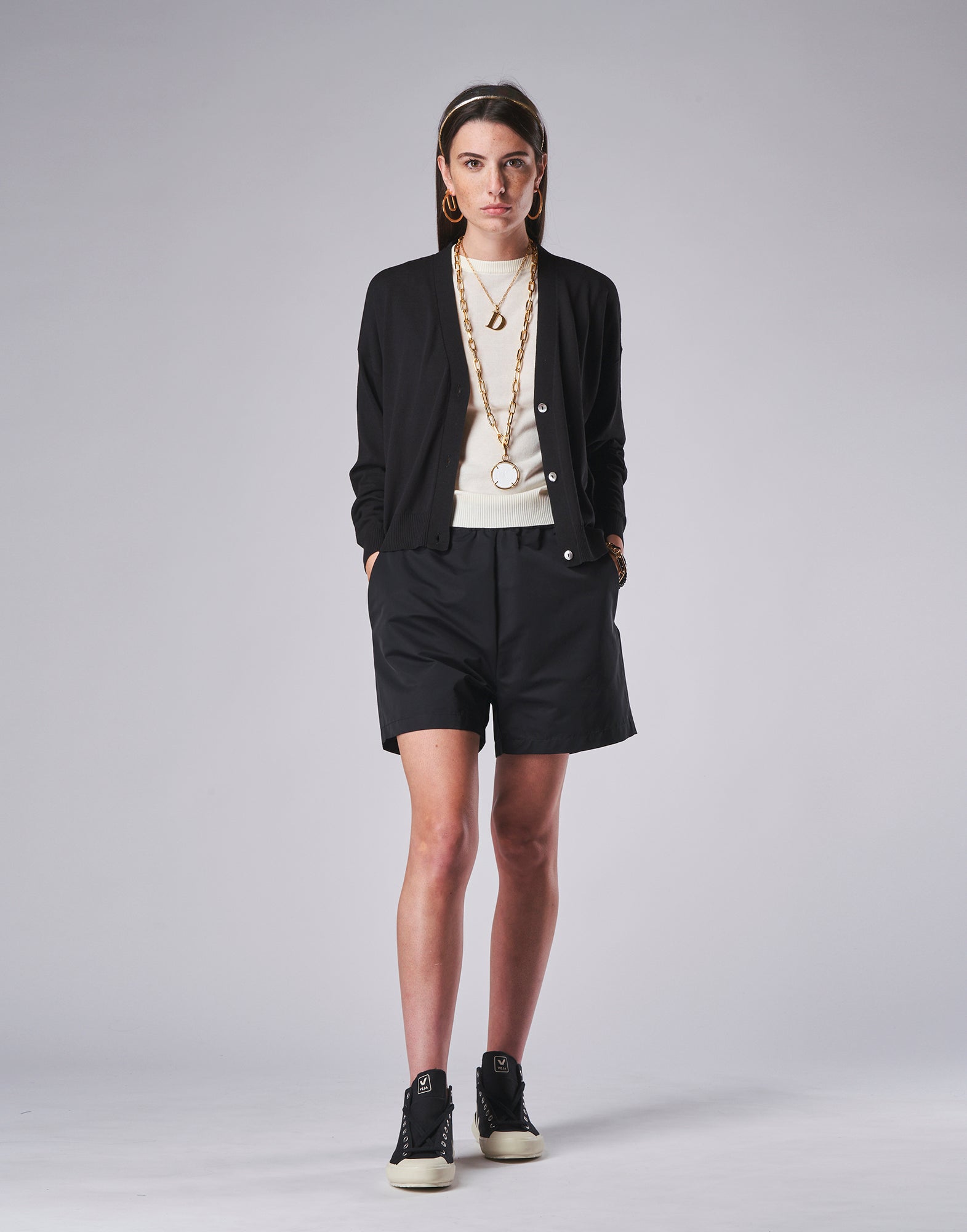 DOUUOD Maglioncino Manica Corta in Cotoneseta