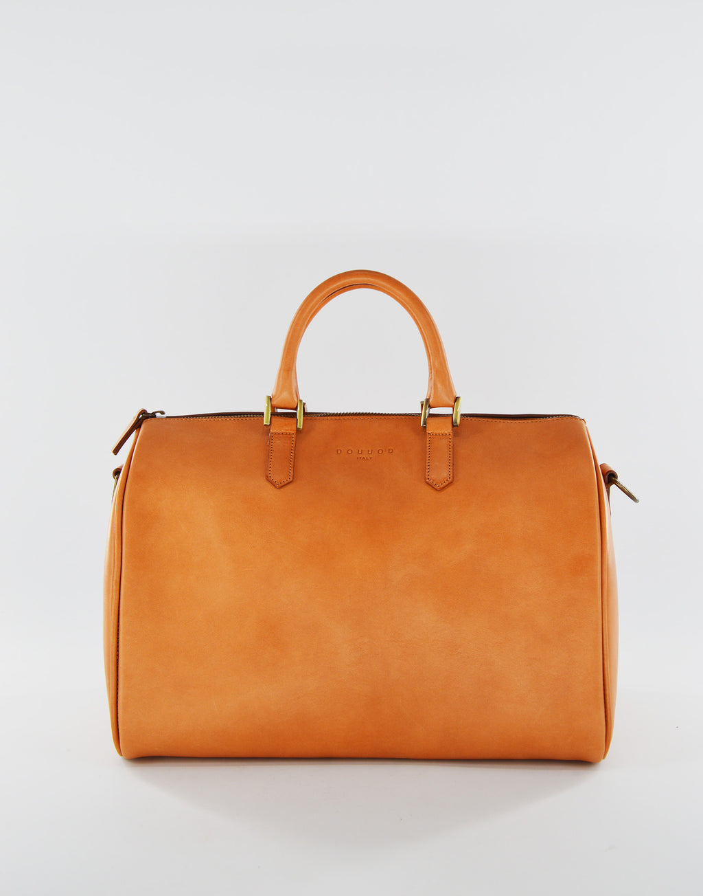 Leather Satchel with Shoulder Strap