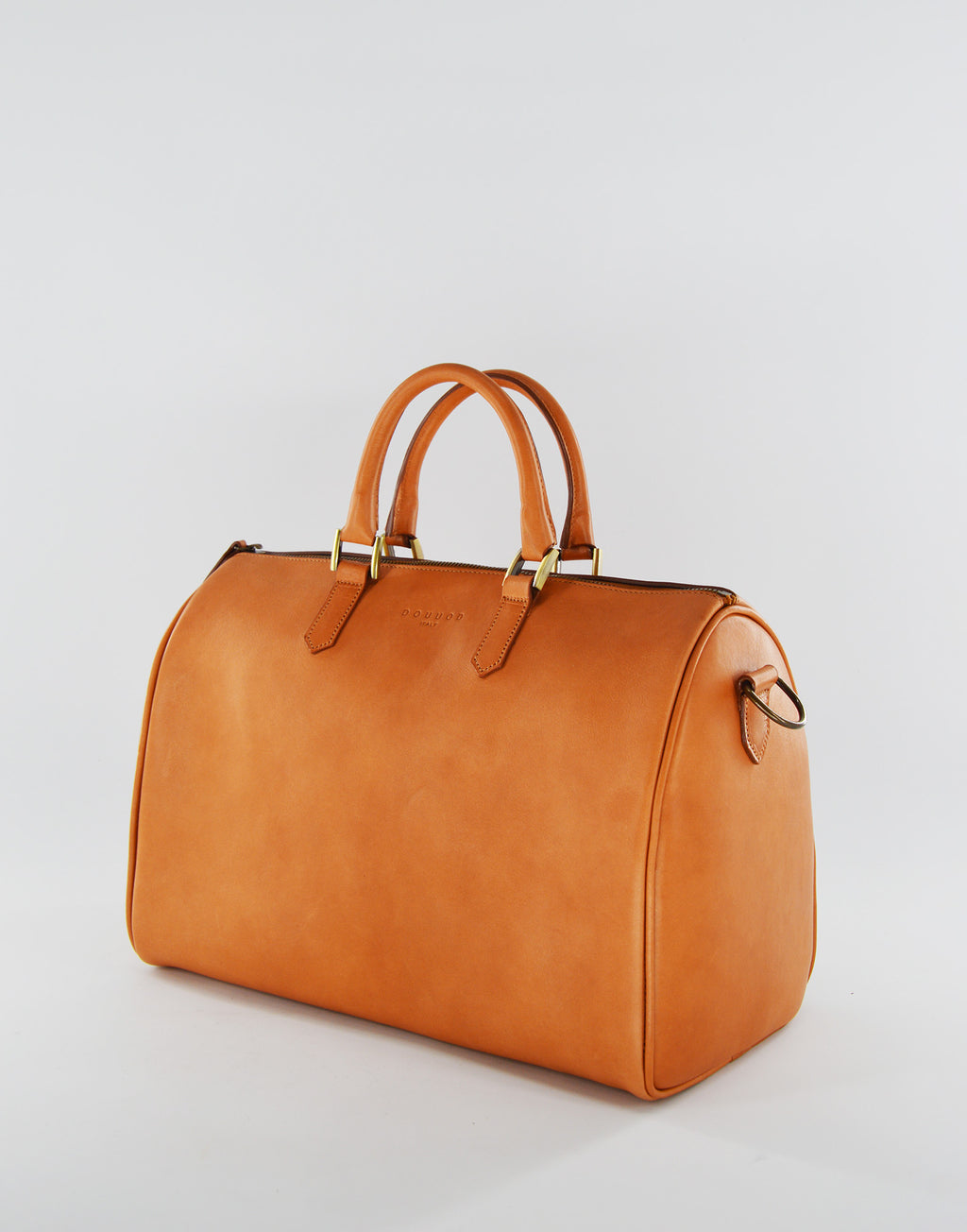 Leather Satchel with Shoulder Strap