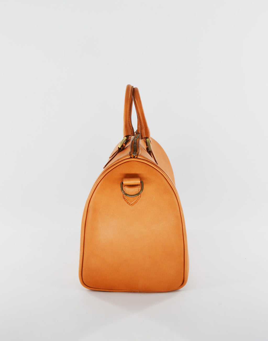 Leather Satchel with Shoulder Strap