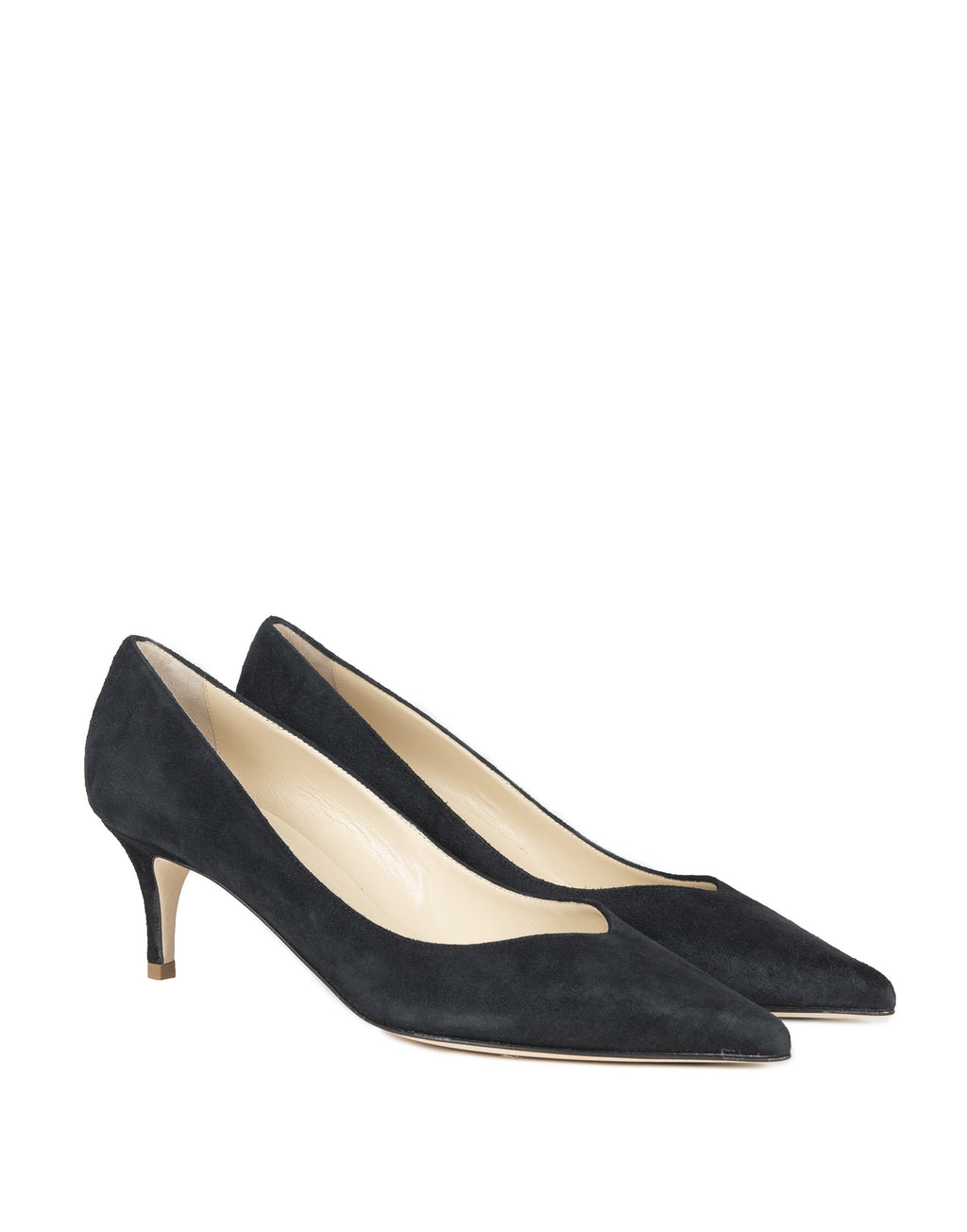 DOUUOD Décolleté in Camoscio