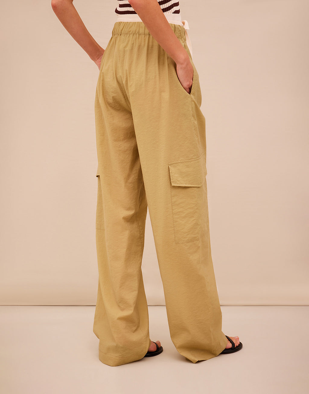 ERIKA CAVALLINI Pantalone Jennifer in Voile di Cotone