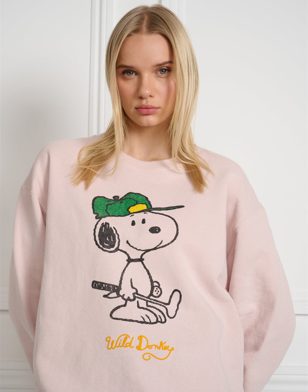 Wild Donkey Green Set in Crewneck rosa cipria - foto 2