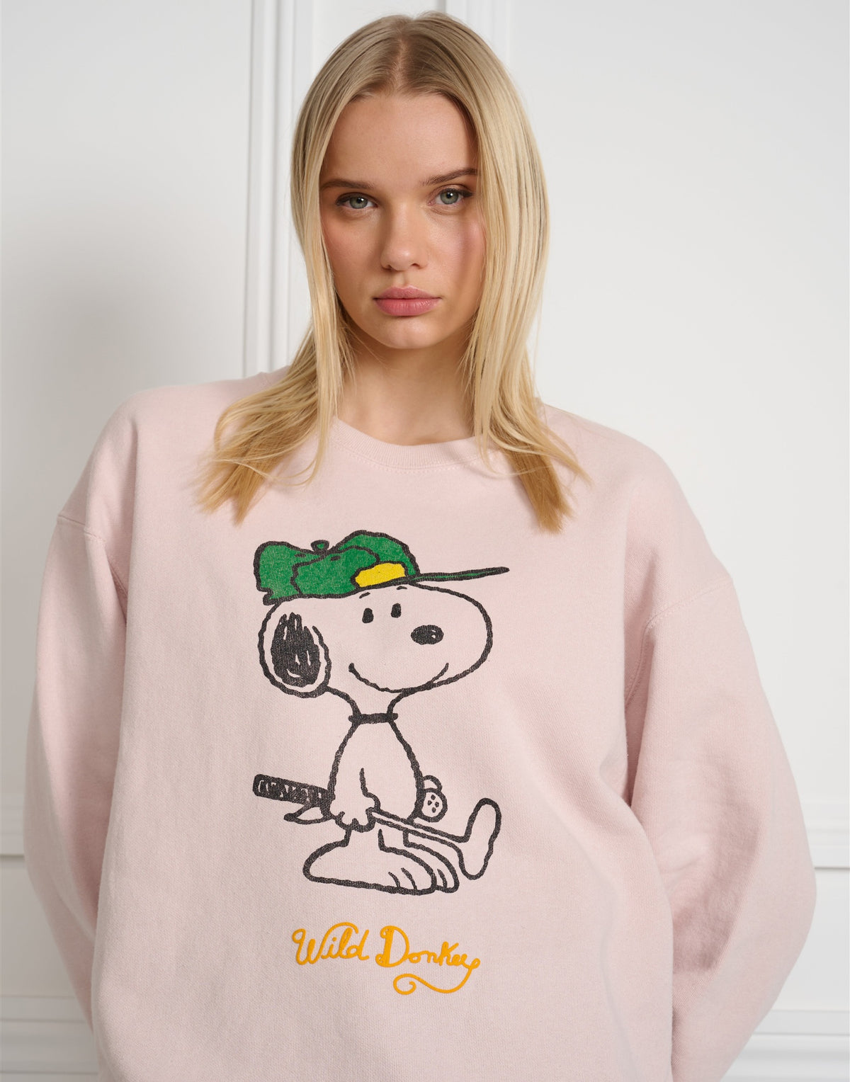 Wild Donkey Green Set in Crewneck rosa cipria - foto 2