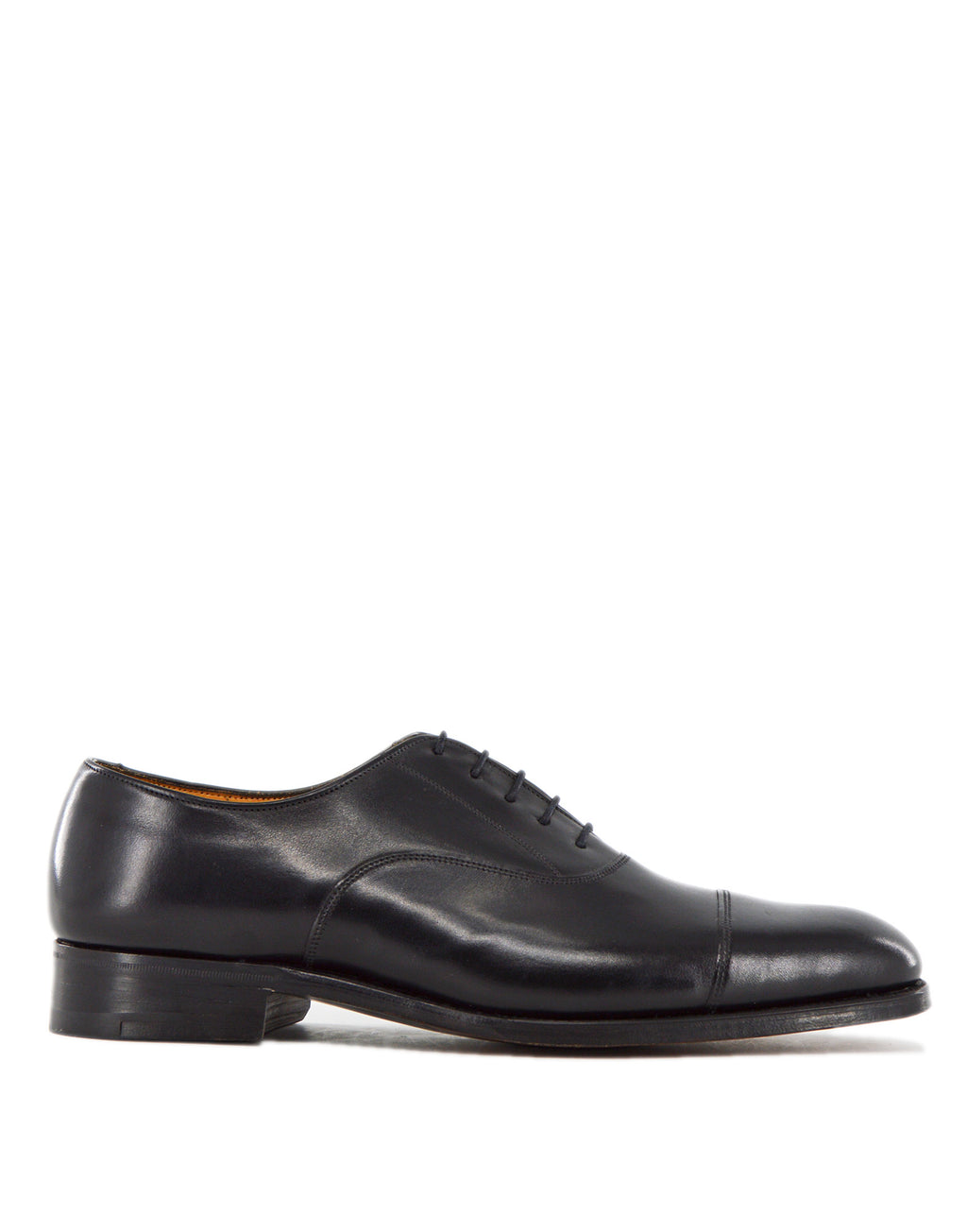 TRICKER'S Oxford Hardwick in Pelle Fondo Cuoio Nero