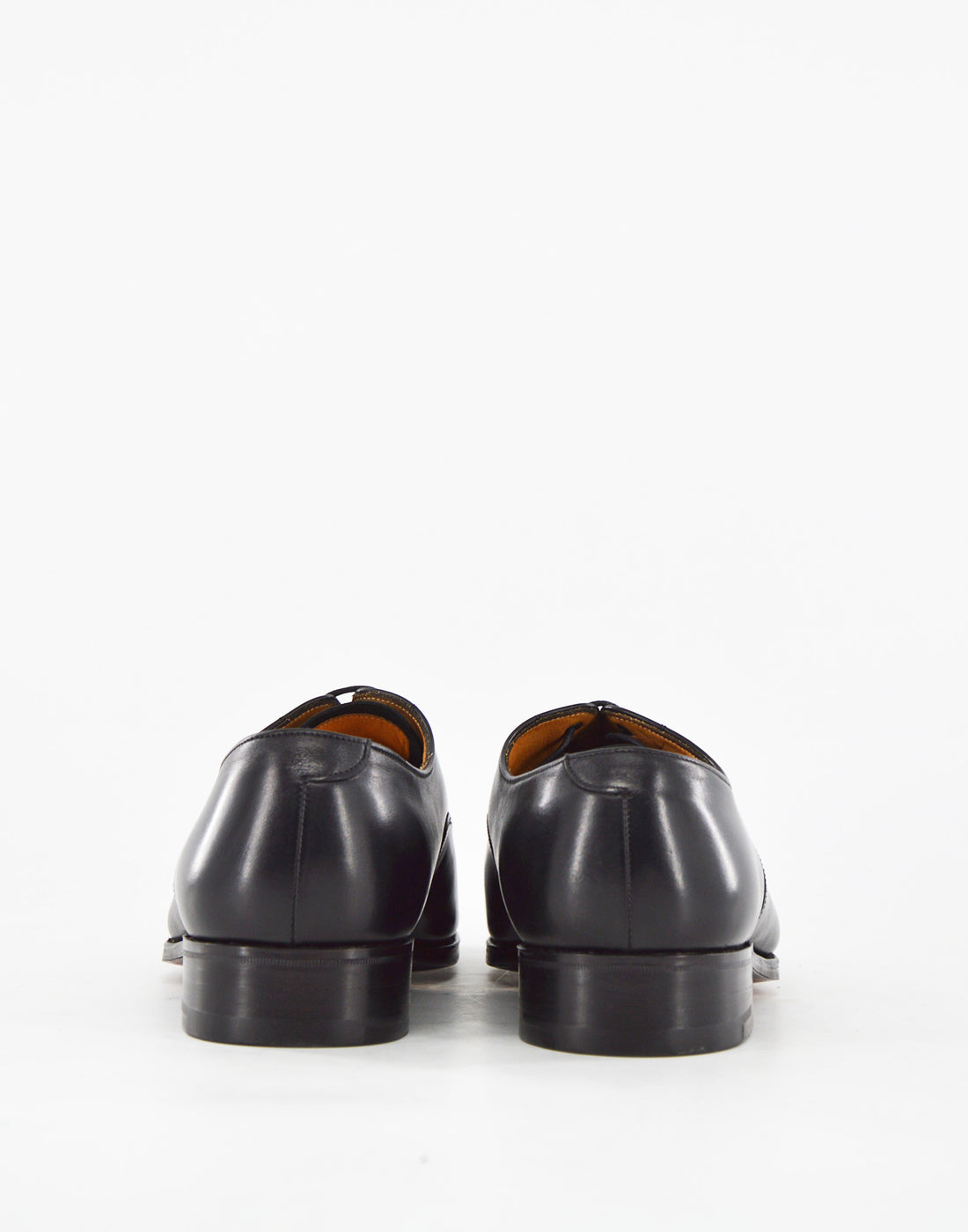 TRICKER'S Oxford Hardwick in Pelle Fondo Cuoio Nero