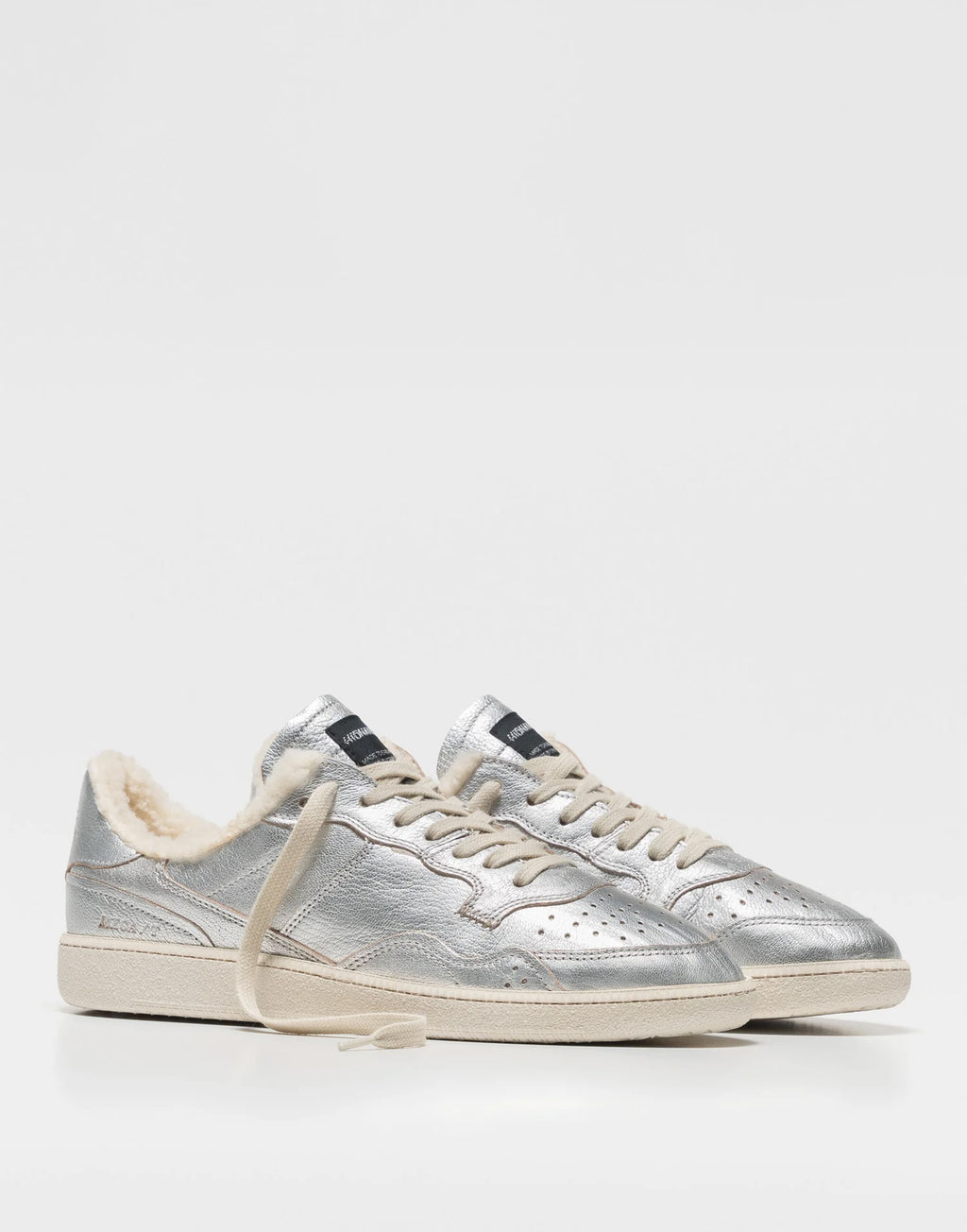 HIDNANDER Sneakers Mega T Polar Fleece Metal Silver