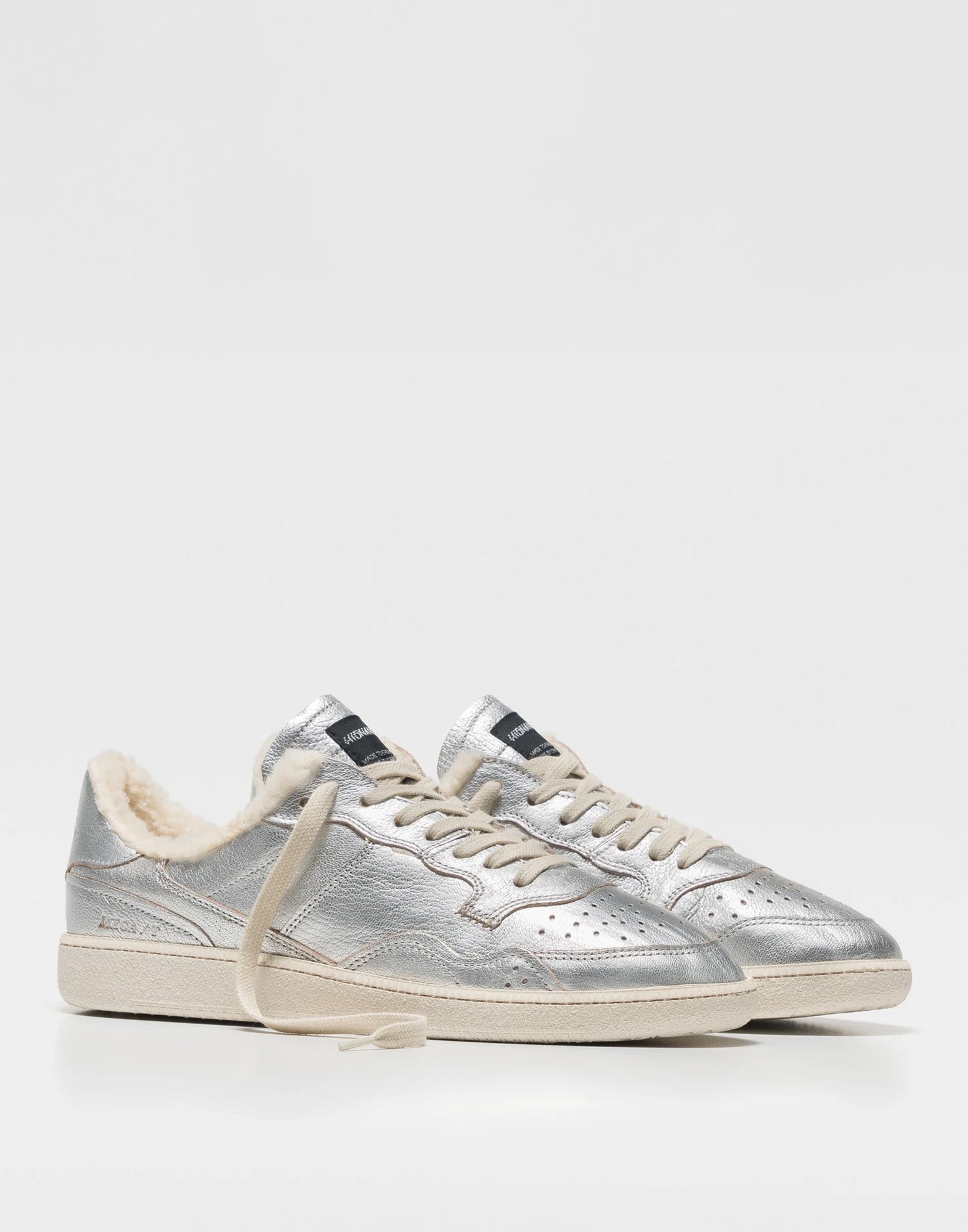 HIDNANDER Sneakers Mega T Polar Fleece Metal Silver