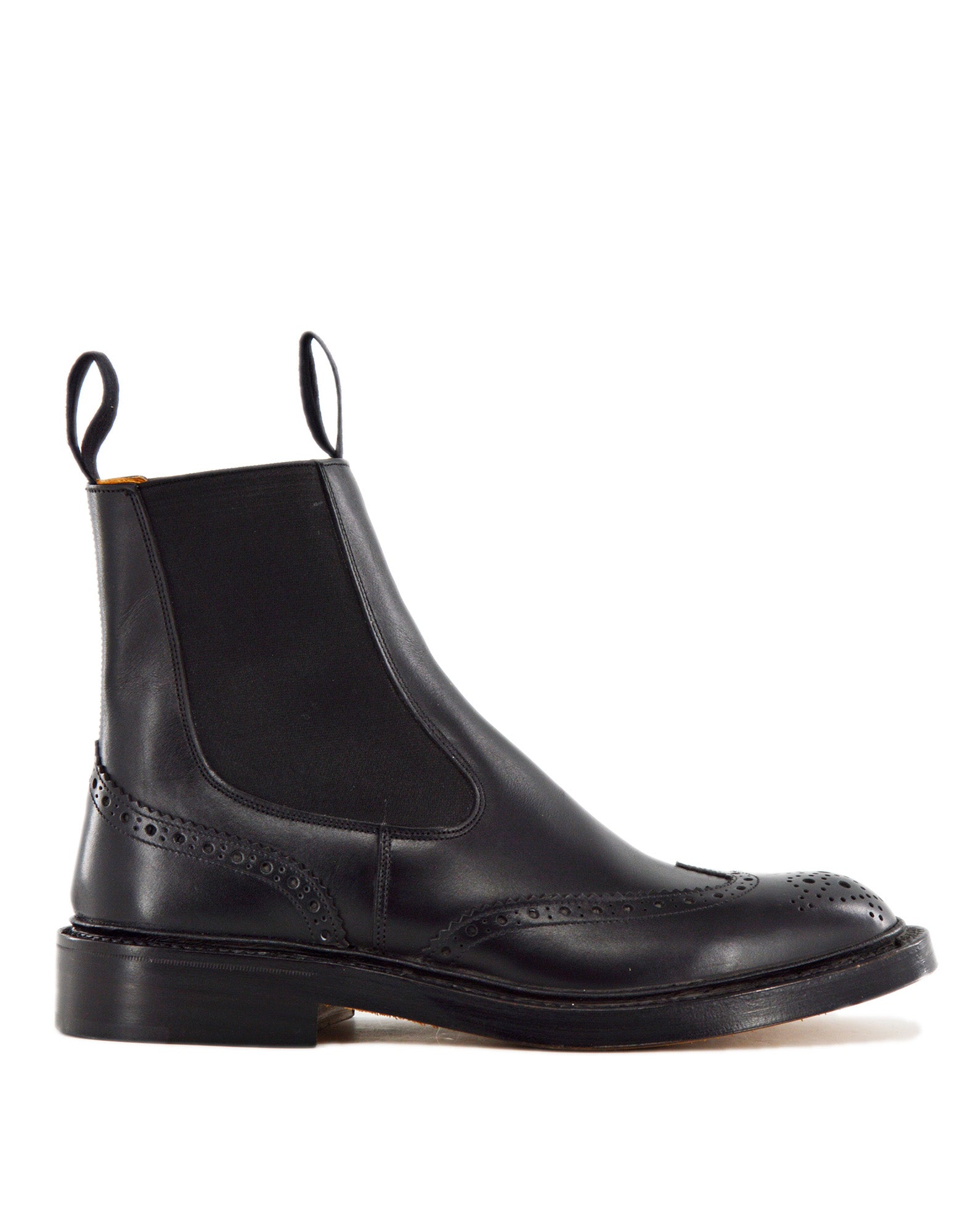 TRICKER'S Henry Country Dealer Boot Fondo Cuoio in Pelle Nera
