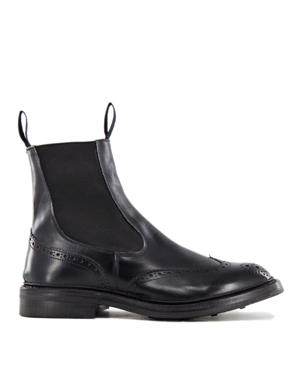 TRICKER'S Henry Country Dealer Boot Fondo Dainite in Pelle Nera