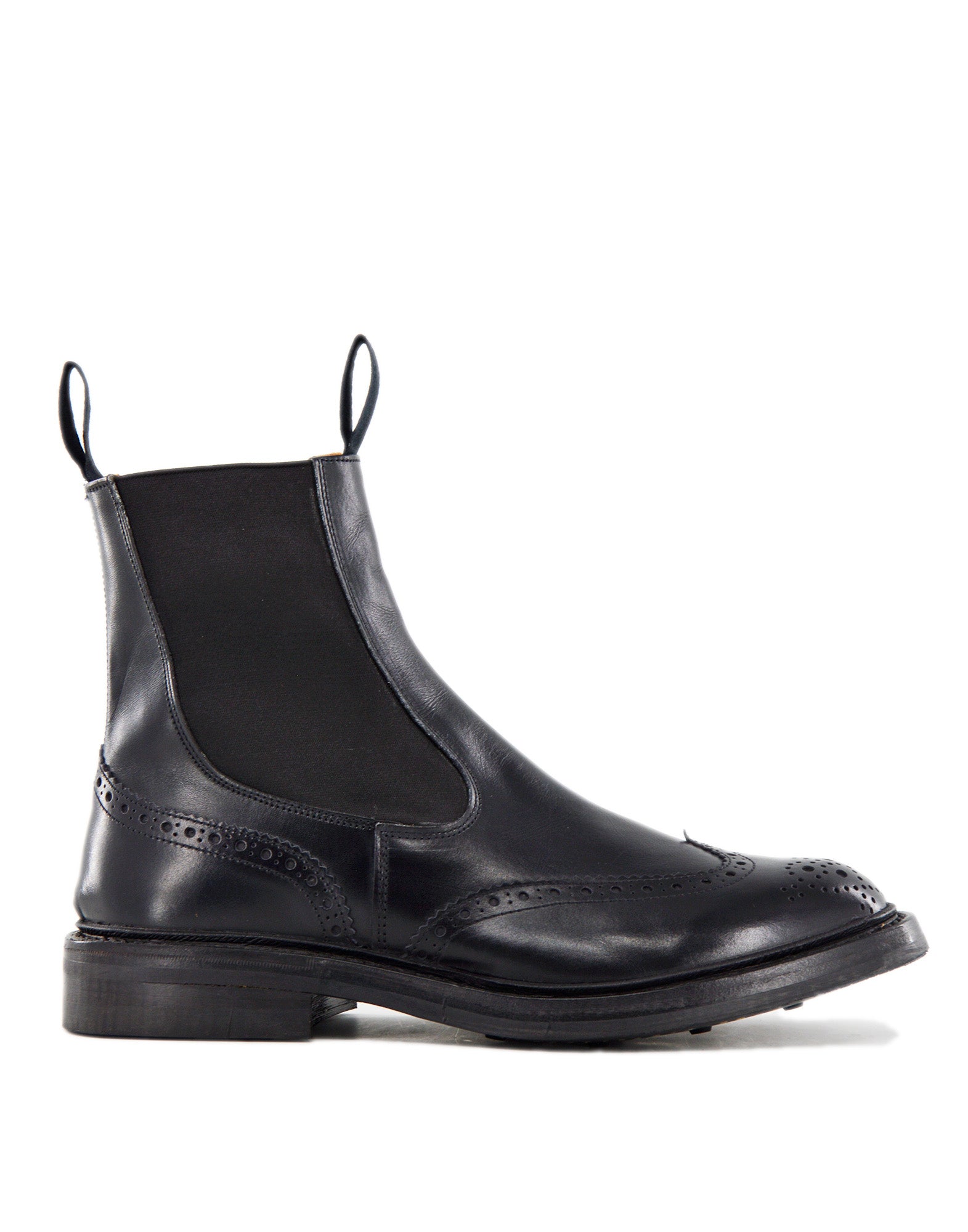 TRICKER'S Henry Country Dealer Boot Fondo Dainite in Pelle Nera