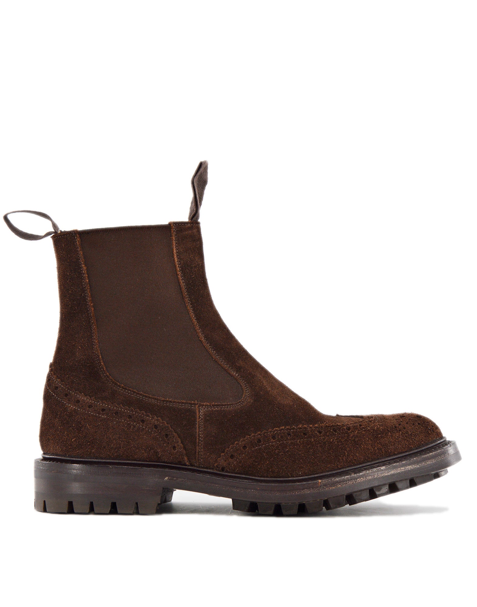 TRICKER'S Henry Country Dealer Boot Fondo Commando in Crosta Caffè Janus