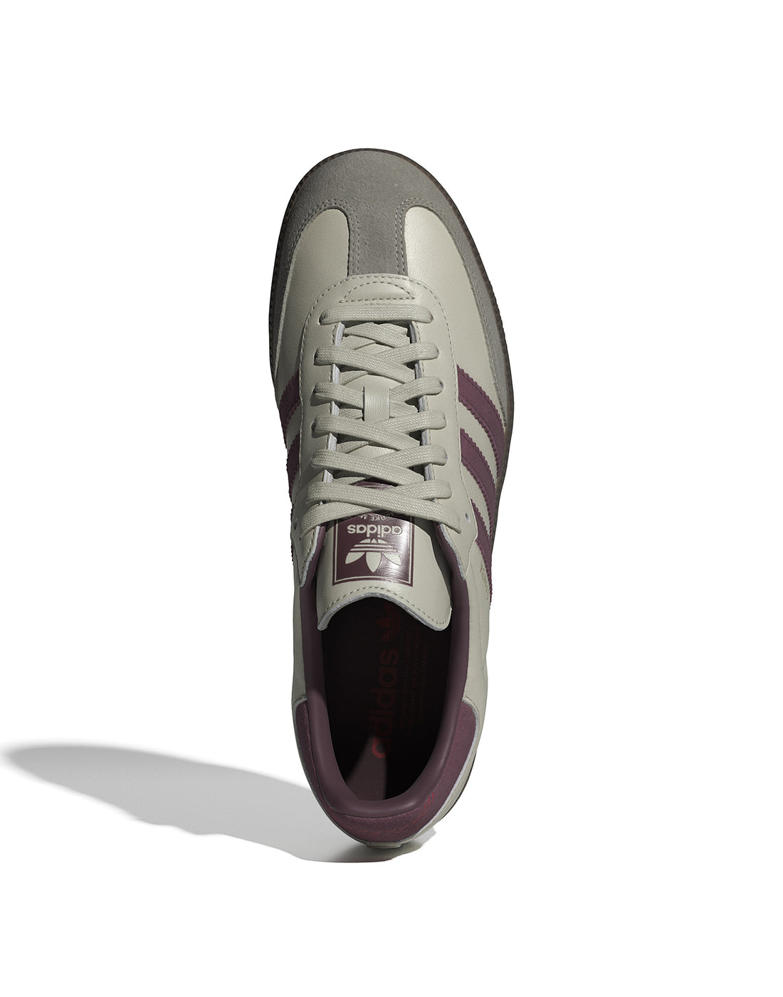 ADIDAS Sneakers Samba OG Putty Grey/Maroon